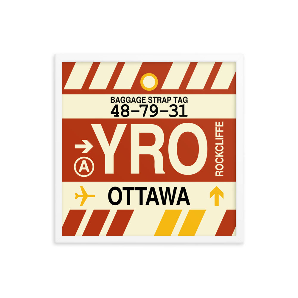 Travel-Themed Framed Print • YRO Ottawa • YHM Designs - Image 15