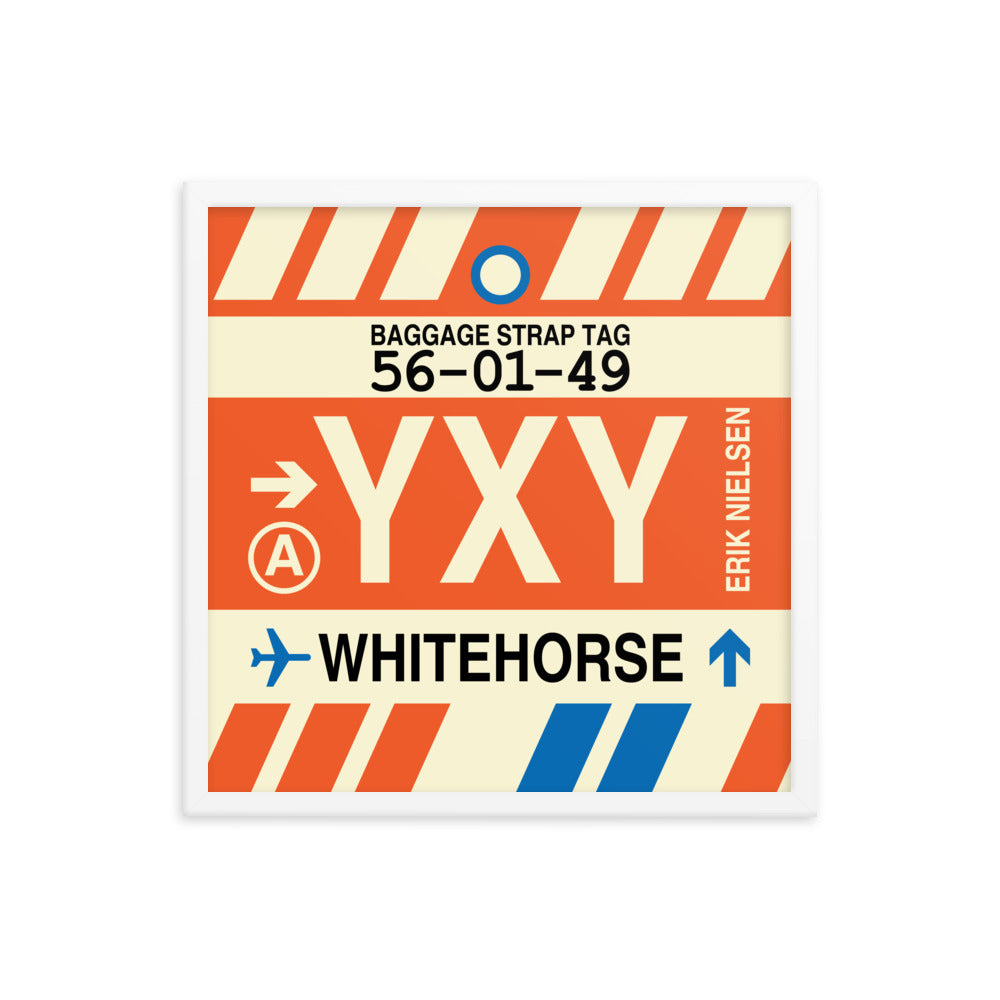 Travel-Themed Framed Print • YXY Whitehorse • YHM Designs - Image 15