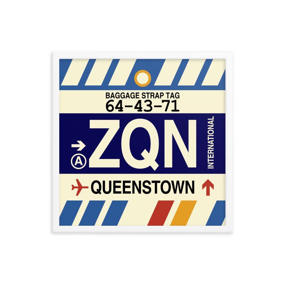 Travel-Themed Framed Print • ZQN Queenstown Souvenir • YHM Designs - Image 15