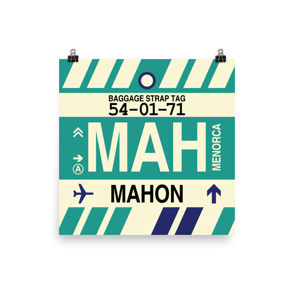 Travel-Themed Poster Print • MAH Mahon Souvenir • YHM Designs - Image 04