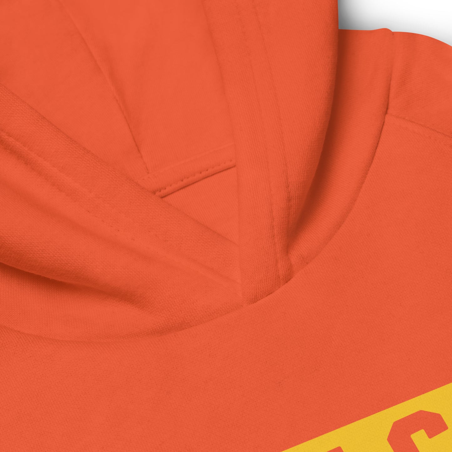 Kid's Sustainable Hoodie - Yellow Graphic • SLC Salt Lake City • YHM Designs - Image 10