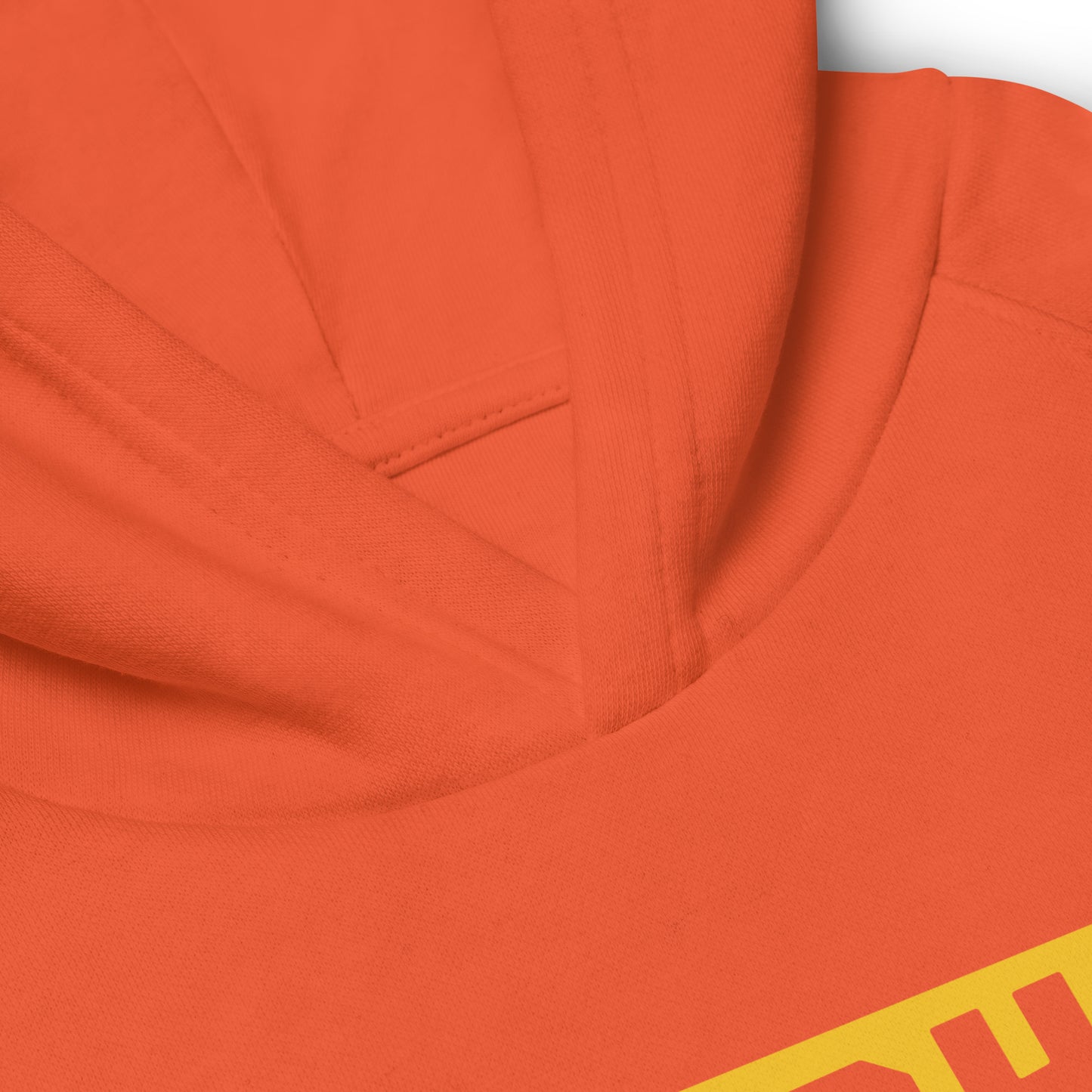 Kid's Sustainable Hoodie - Yellow Graphic • ZRH Zurich • YHM Designs - Image 10