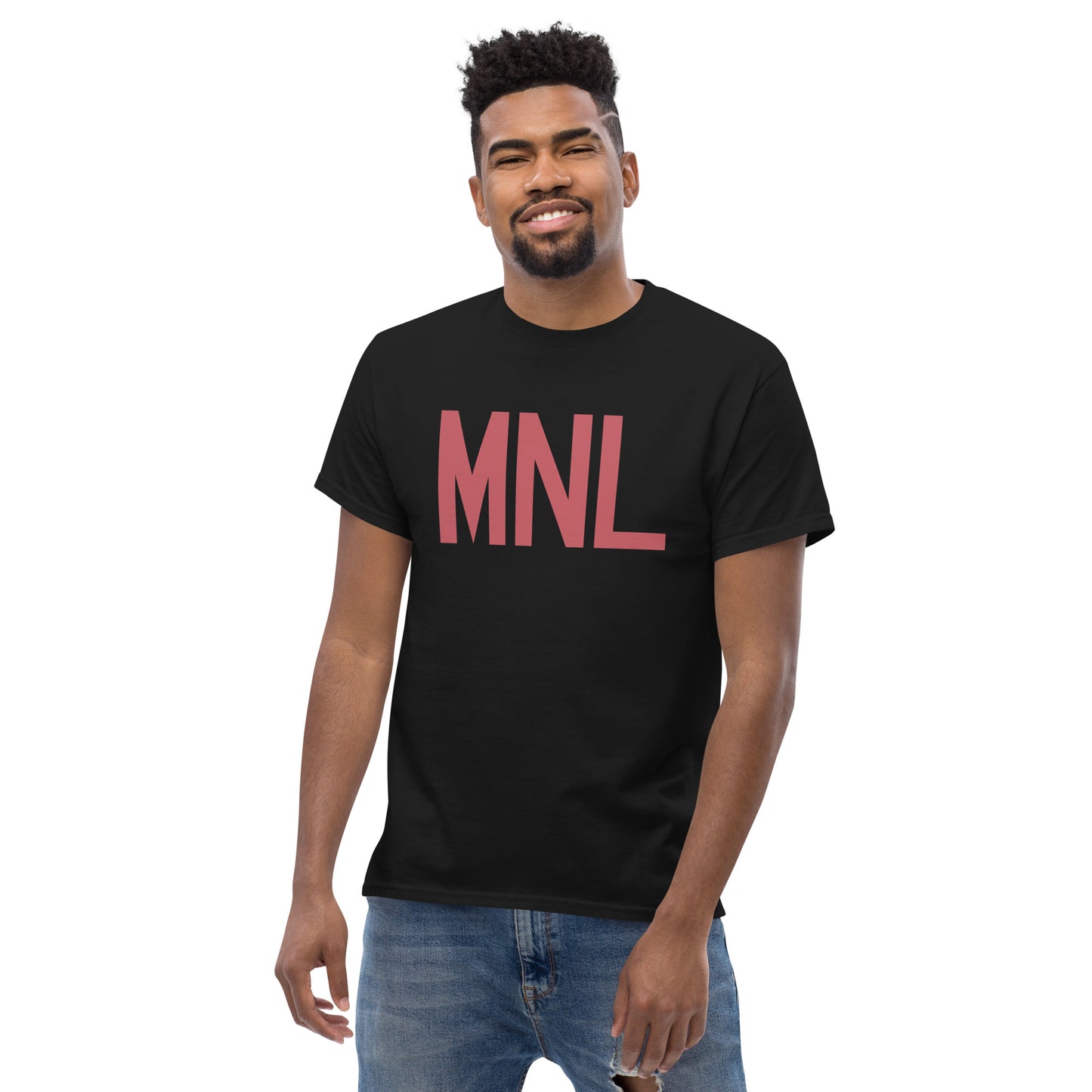 Aviation Enthusiast Men's Tee - Deep Pink Graphic • MNL Manila • YHM Designs - Image 06
