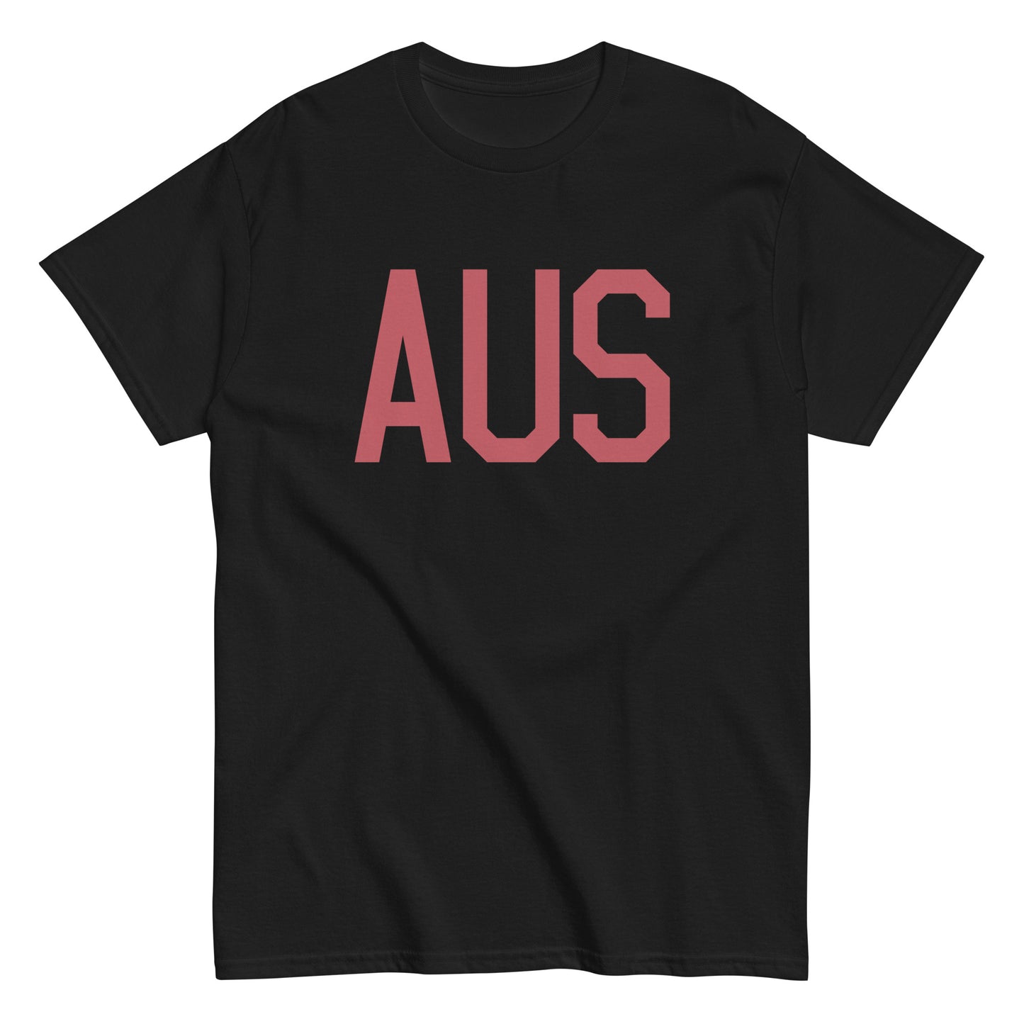 Aviation Enthusiast Men's Tee - Deep Pink Graphic • AUS Austin • YHM Designs - Image 02