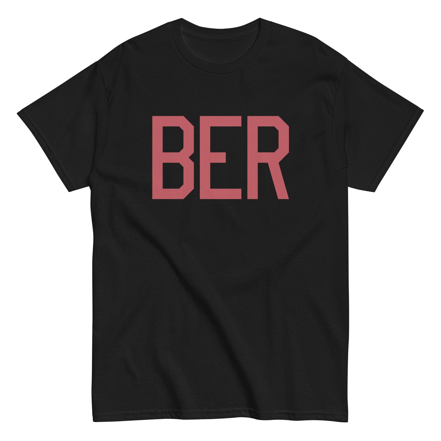 Aviation Enthusiast Men's Tee - Deep Pink Graphic • BER Berlin • YHM Designs - Image 02