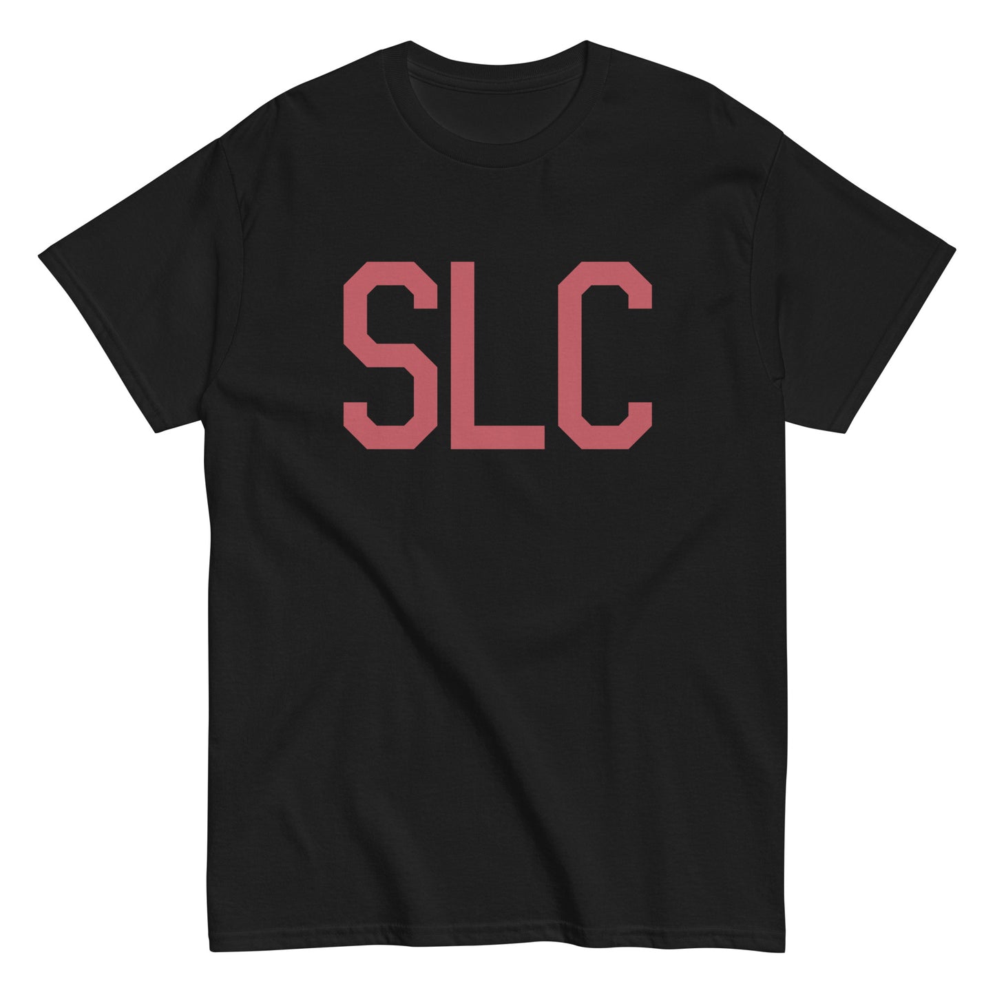 Aviation Enthusiast Men's Tee - Deep Pink Graphic • SLC Salt Lake City • YHM Designs - Image 02