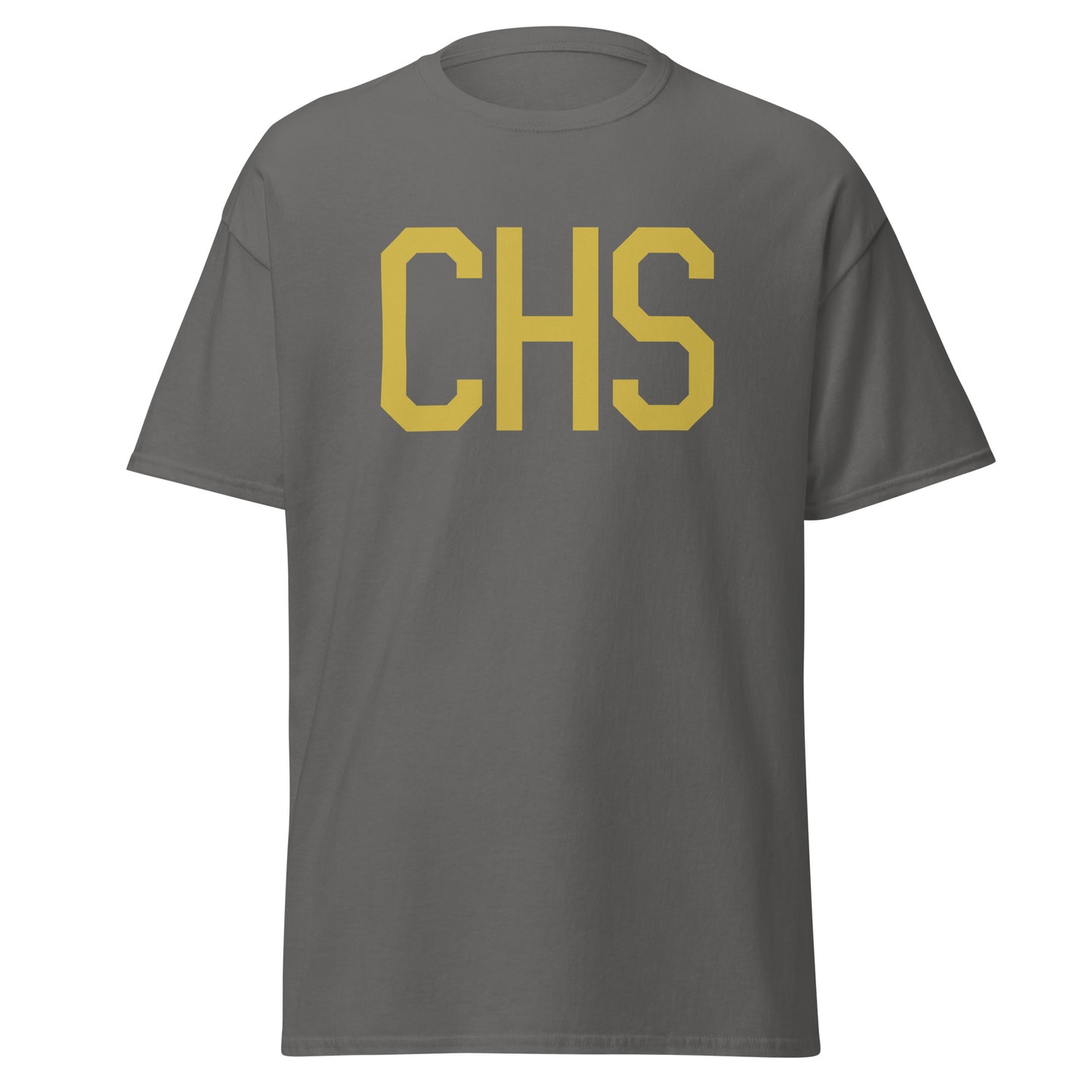 Aviation Enthusiast Men's Tee - Old Gold Graphic • CHS Charleston • YHM Designs - Image 05