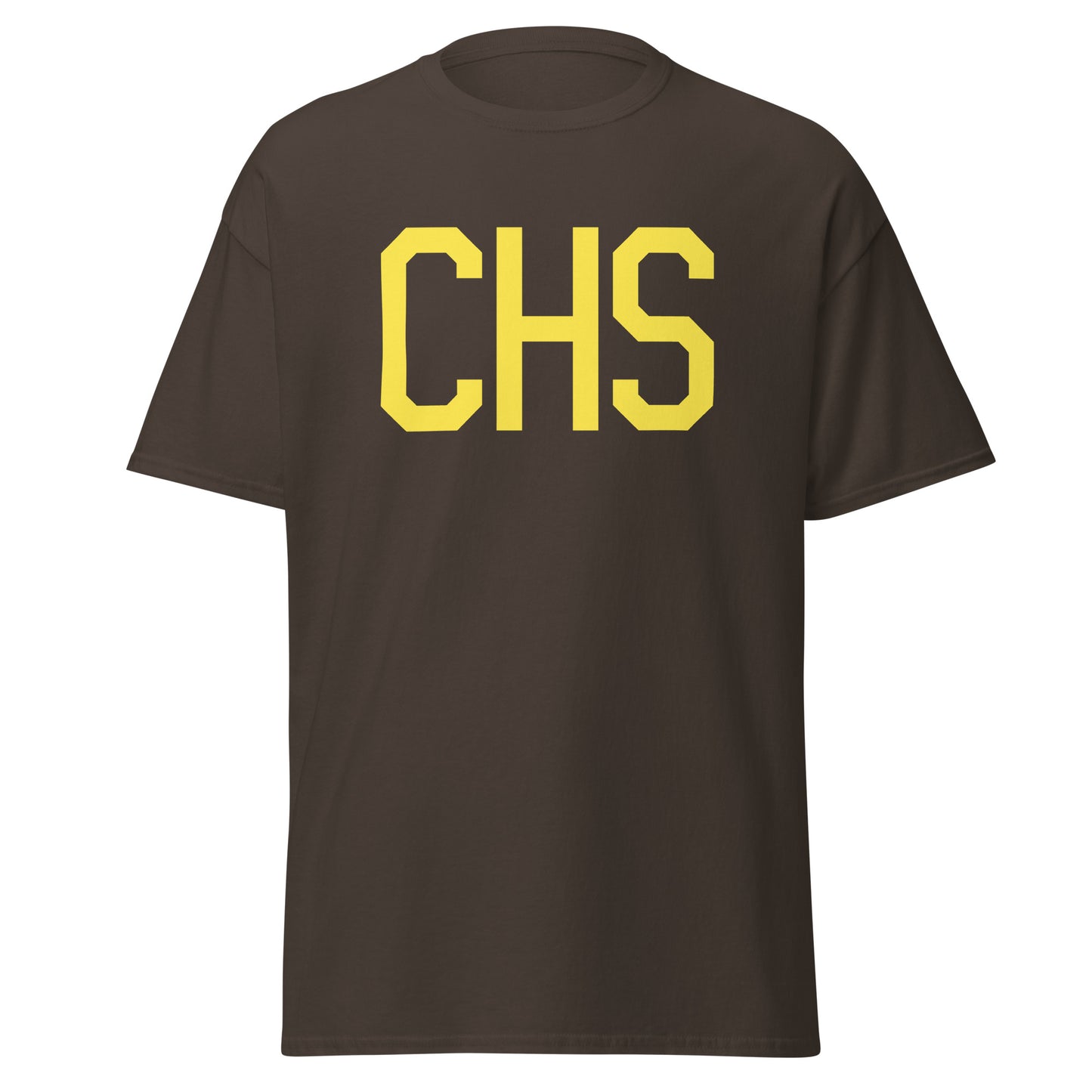 Aviation-Theme Men's T-Shirt - Yellow Graphic • CHS Charleston • YHM Designs - Image 05