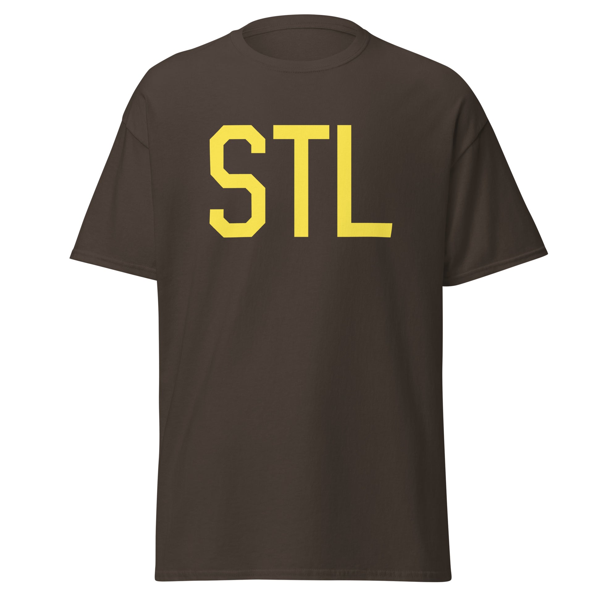 Aviation-Theme Men's T-Shirt - Yellow Graphic • STL St. Louis • YHM Designs - Image 05