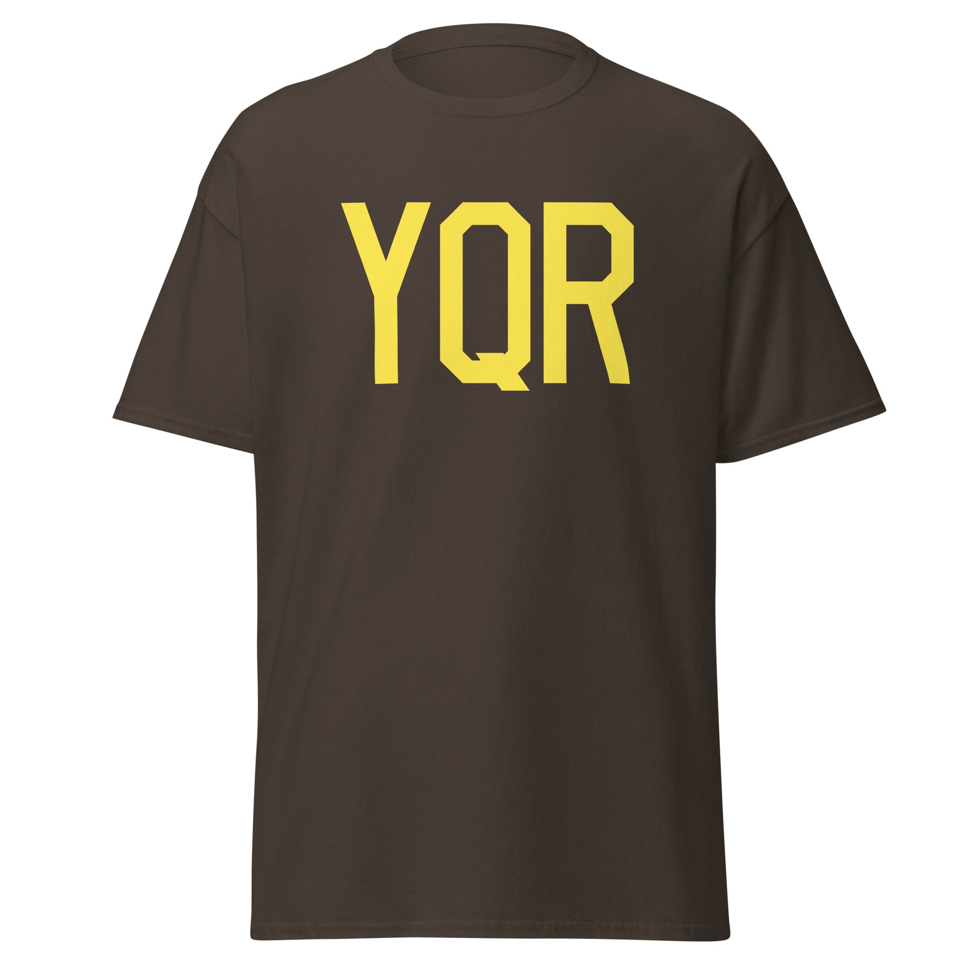 Aviation-Theme Men's T-Shirt - Yellow Graphic • YQR Regina • YHM Designs - Image 05
