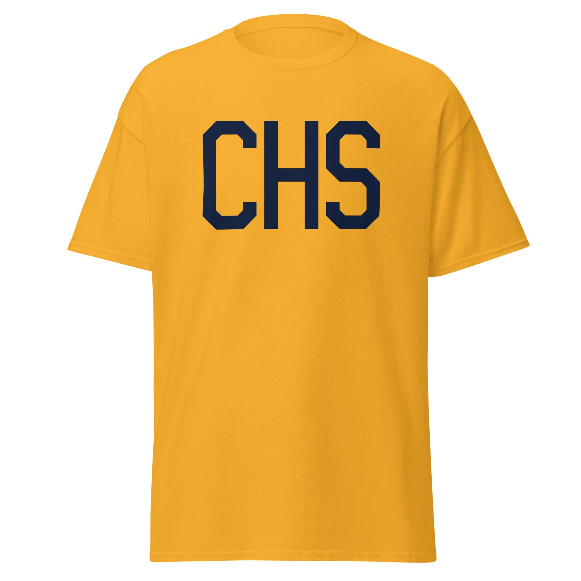 Aviation-Theme Men's T-Shirt - Navy Blue Graphic • CHS Charleston • YHM Designs - Image 05