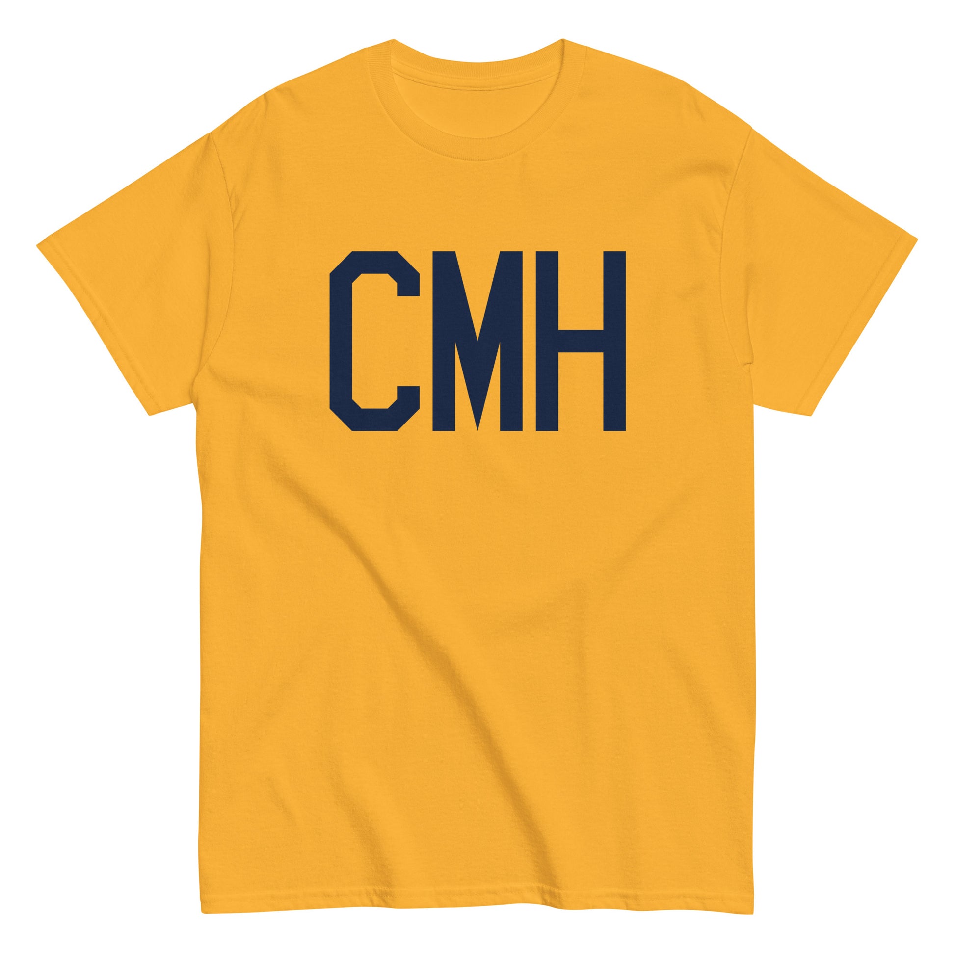 Aviation-Theme Men's T-Shirt - Navy Blue Graphic • CMH Columbus • YHM Designs - Image 01