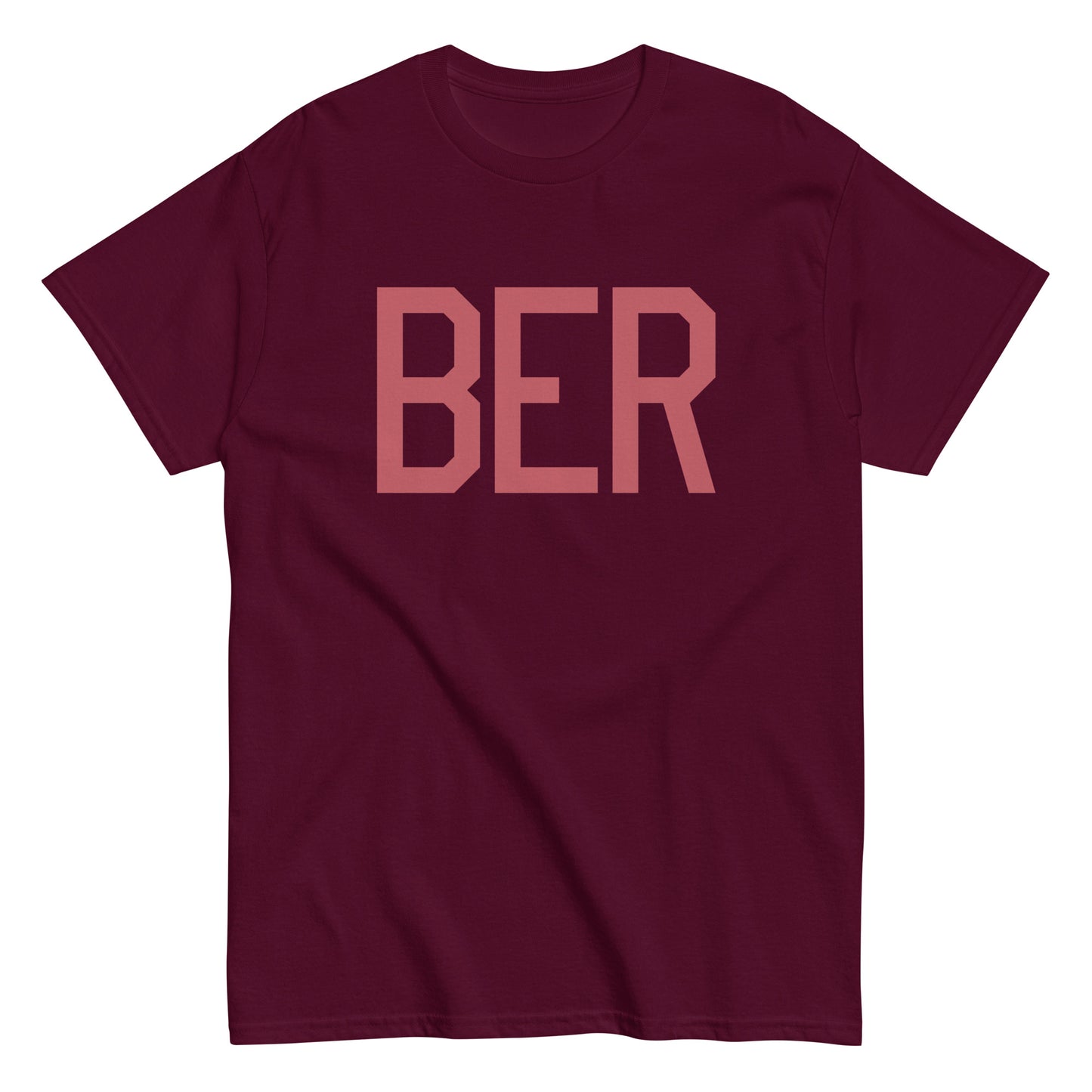 Aviation Enthusiast Men's Tee - Deep Pink Graphic • BER Berlin • YHM Designs - Image 01