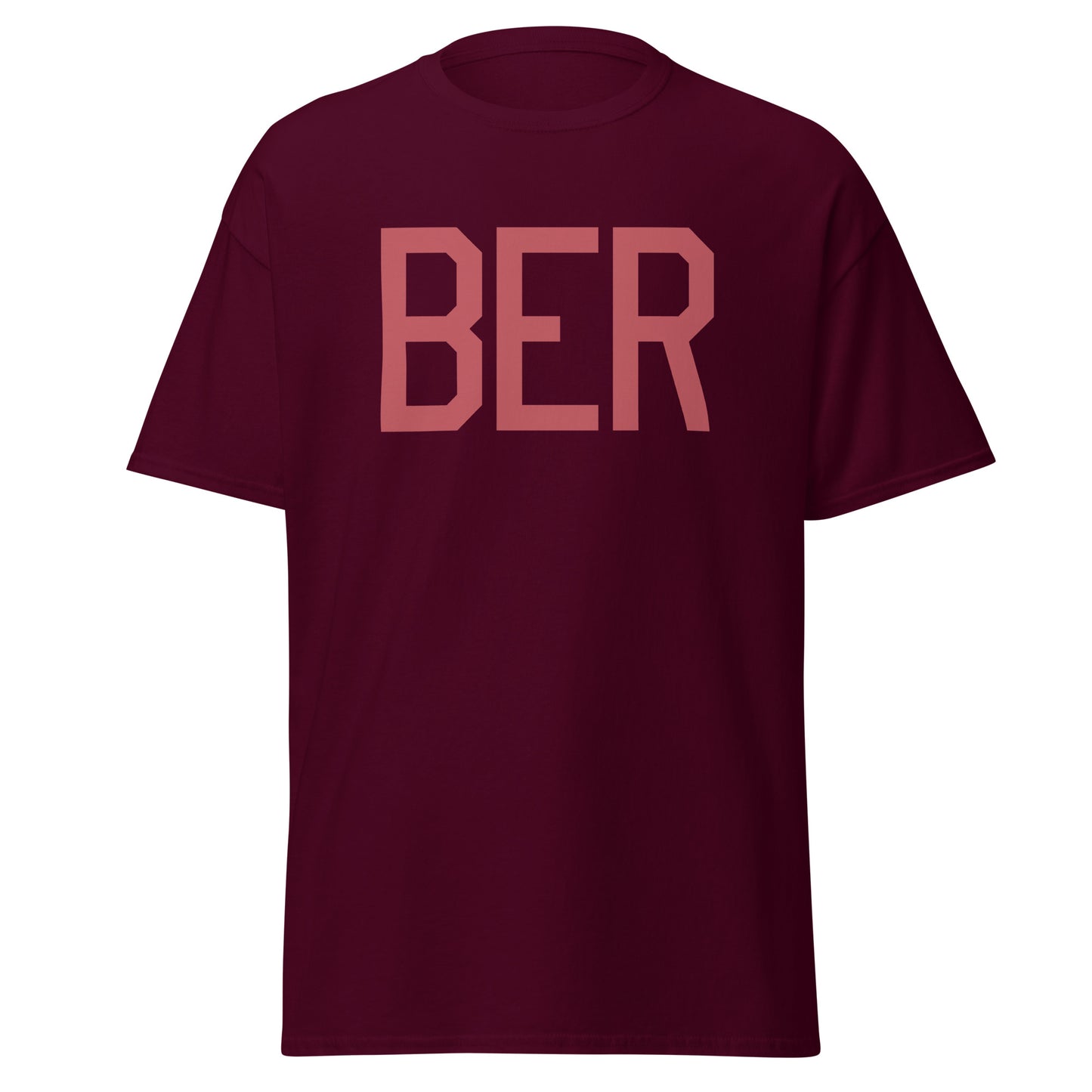 Aviation Enthusiast Men's Tee - Deep Pink Graphic • BER Berlin • YHM Designs - Image 05