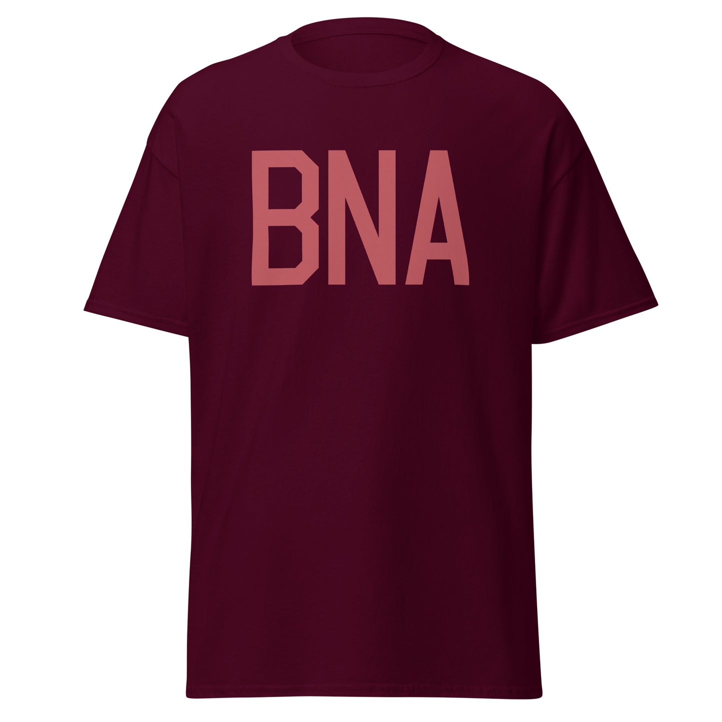 Aviation Enthusiast Men's Tee - Deep Pink Graphic • BNA Nashville • YHM Designs - Image 05