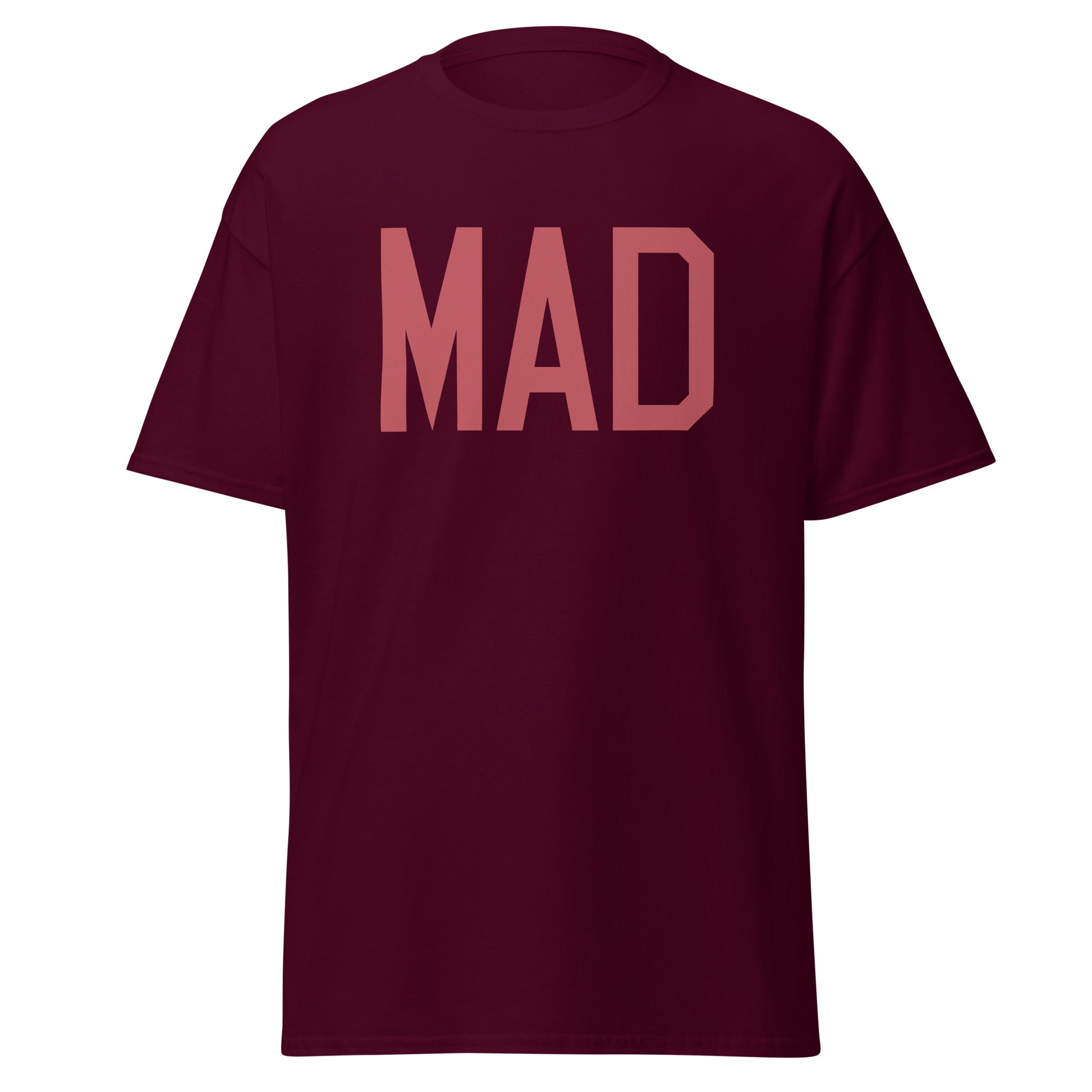 Aviation Enthusiast Men's Tee - Deep Pink Graphic • MAD Madrid • YHM Designs - Image 05