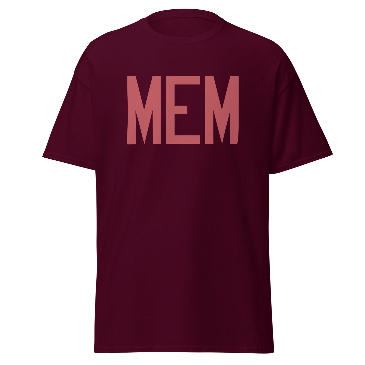 Aviation Enthusiast Men's Tee - Deep Pink Graphic • MEM Memphis • YHM Designs - Image 05