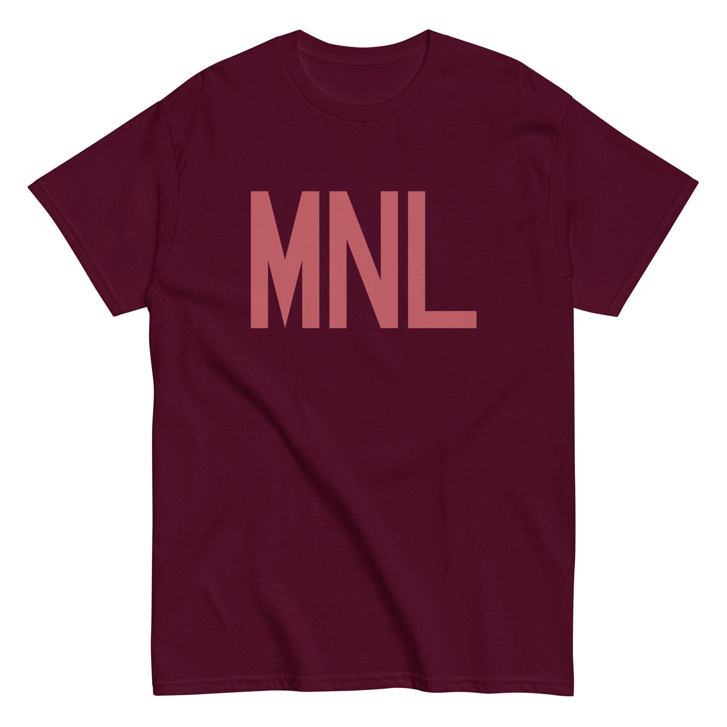 Aviation Enthusiast Men's Tee - Deep Pink Graphic • MNL Manila • YHM Designs - Image 01