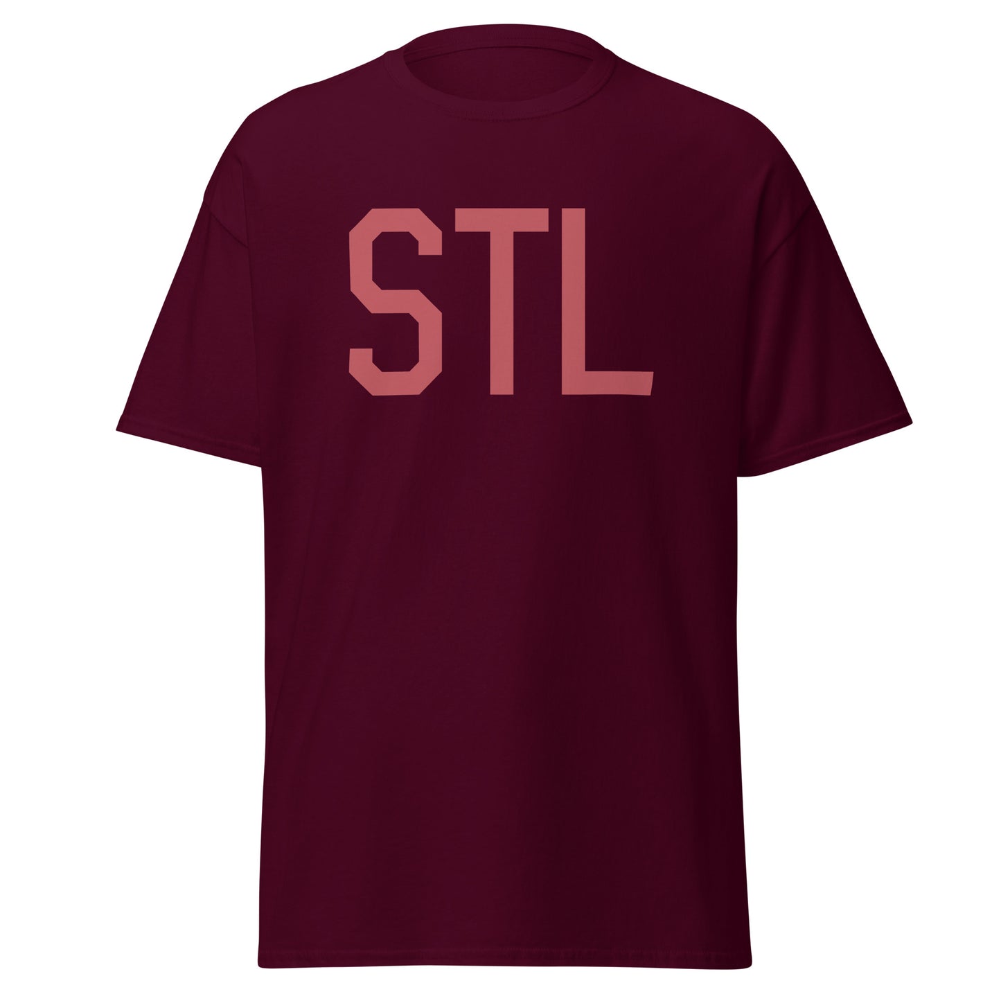 Aviation Enthusiast Men's Tee - Deep Pink Graphic • STL St. Louis • YHM Designs - Image 05