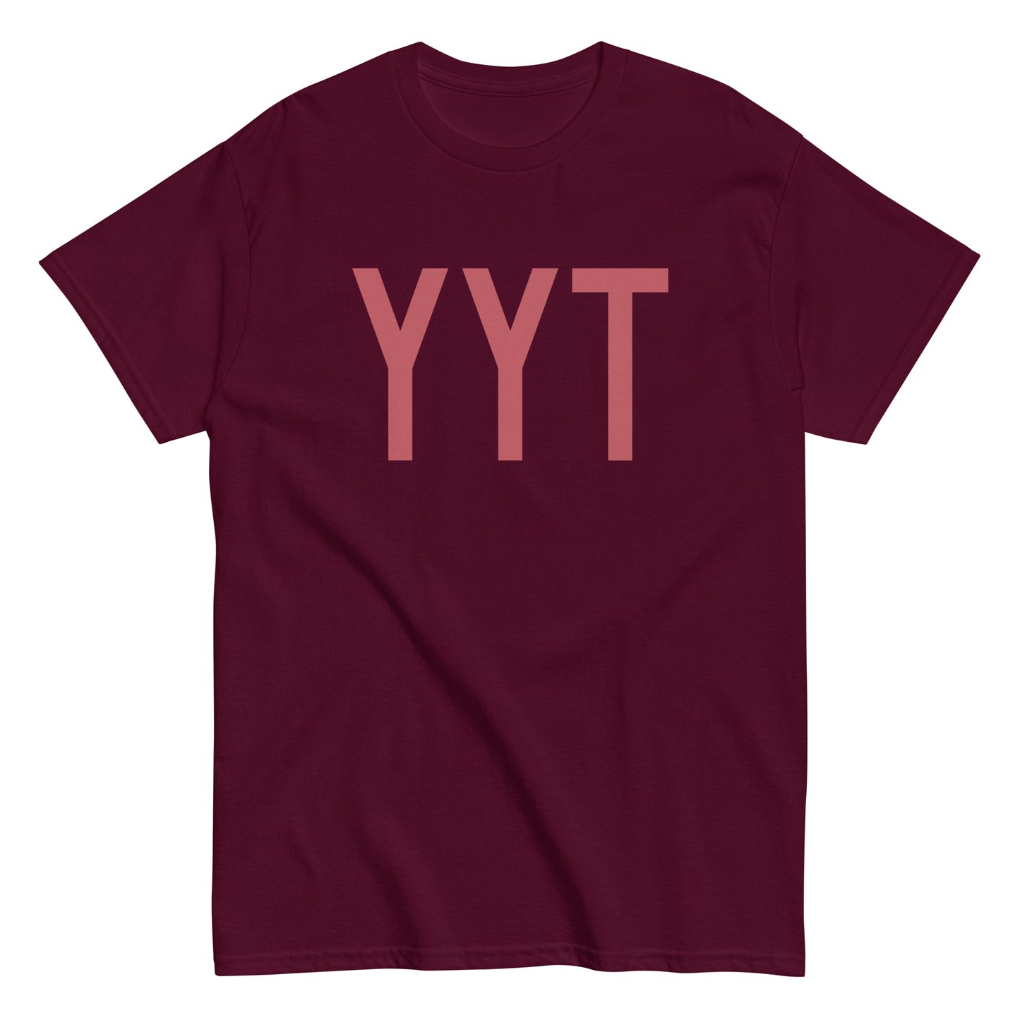 Aviation Enthusiast Men's Tee - Deep Pink Graphic • YYT St. John's • YHM Designs - Image 01