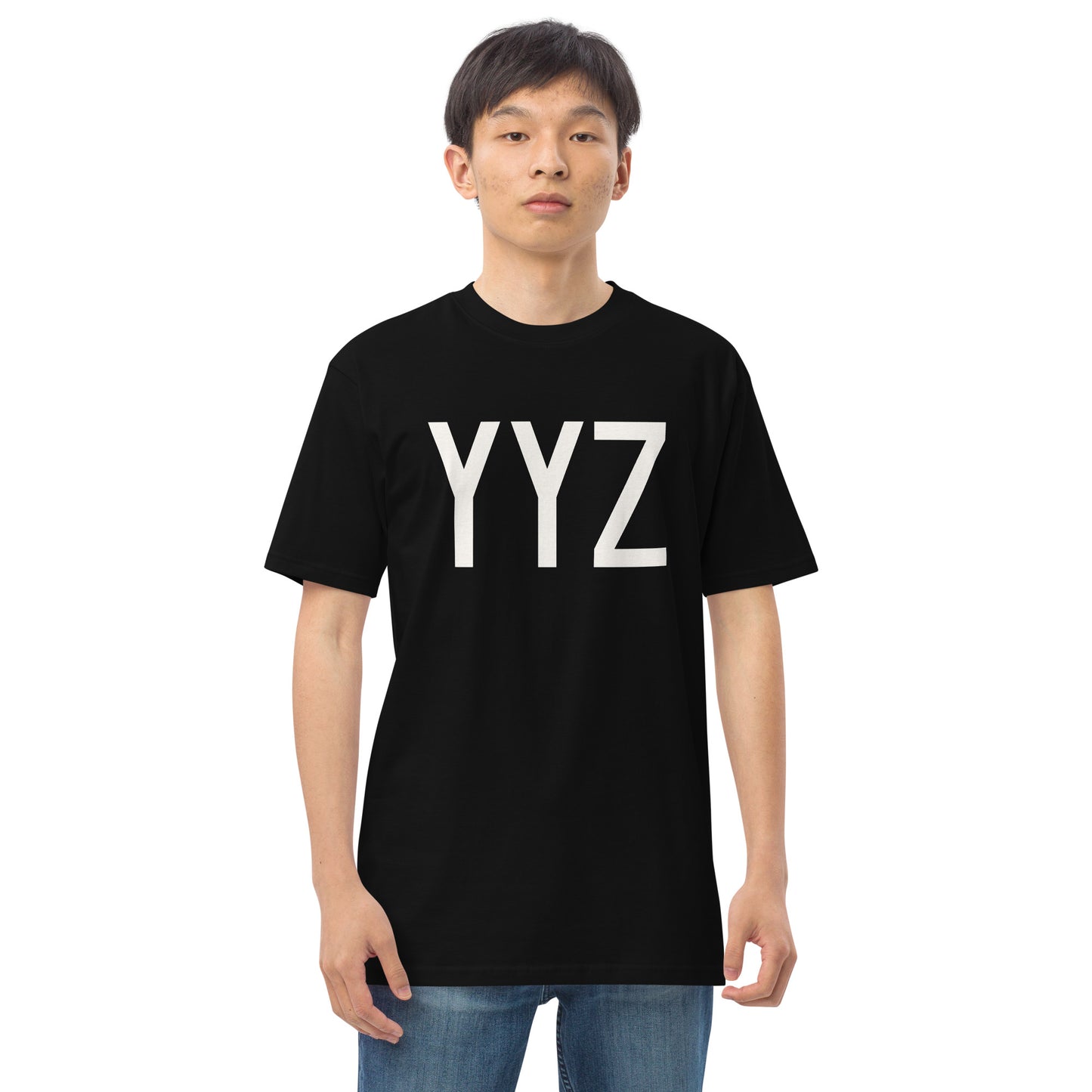 YYZ Toronto Ontario Men's Premium Heavyweight T-Shirt