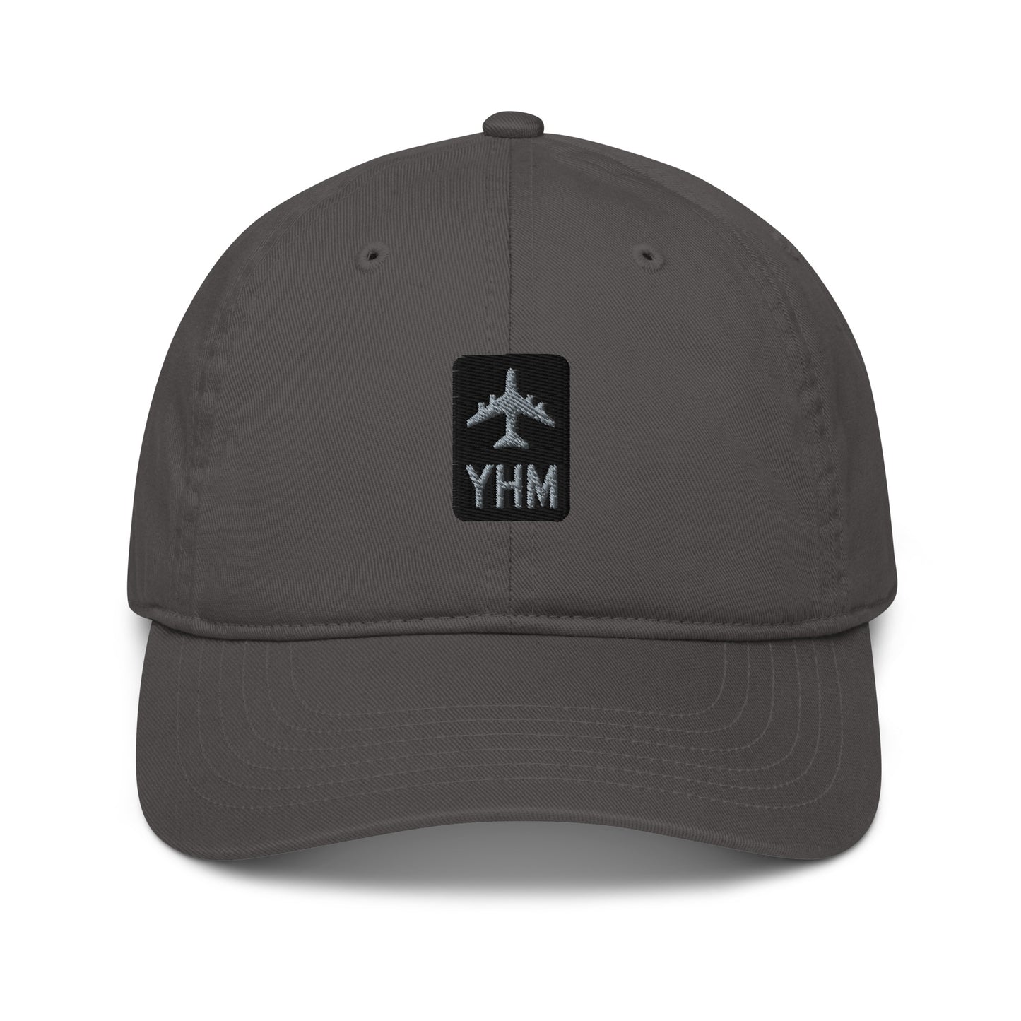 Jetliner Organic Dad Hat • Grey • YHM Hamilton • YHM Designs - Image 07