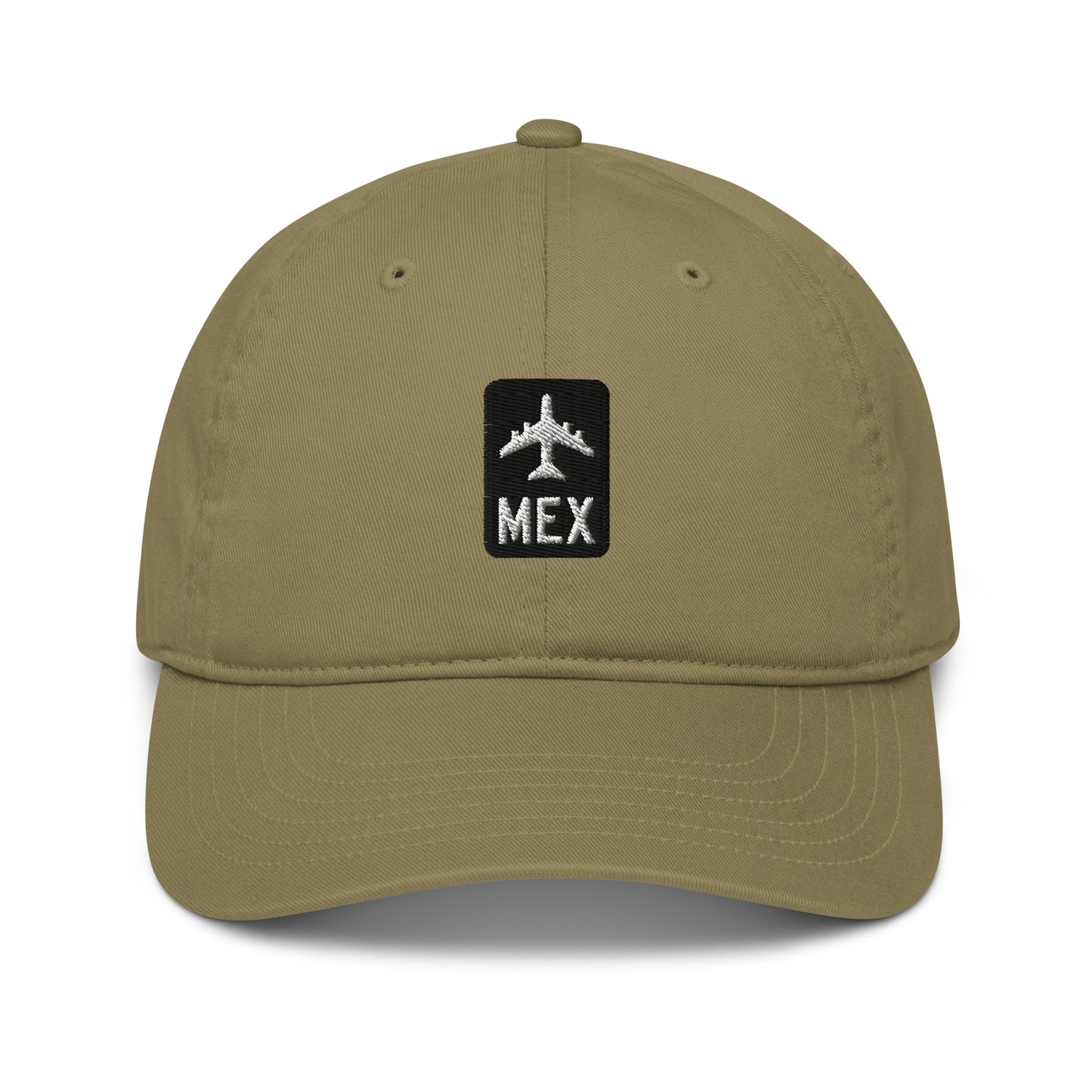 Jetliner Organic Dad Hat • Jungle Green • MEX Mexico City • YHM Designs - Image 07