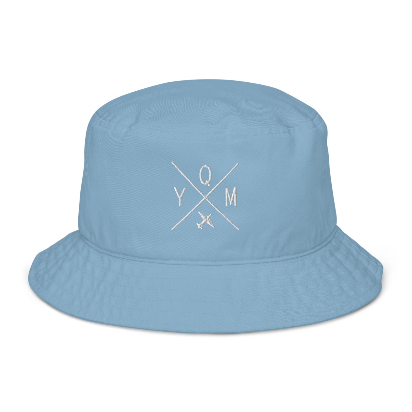 Crossed-X Organic Bucket Hat • YQM Moncton • YHM Designs - Image 07