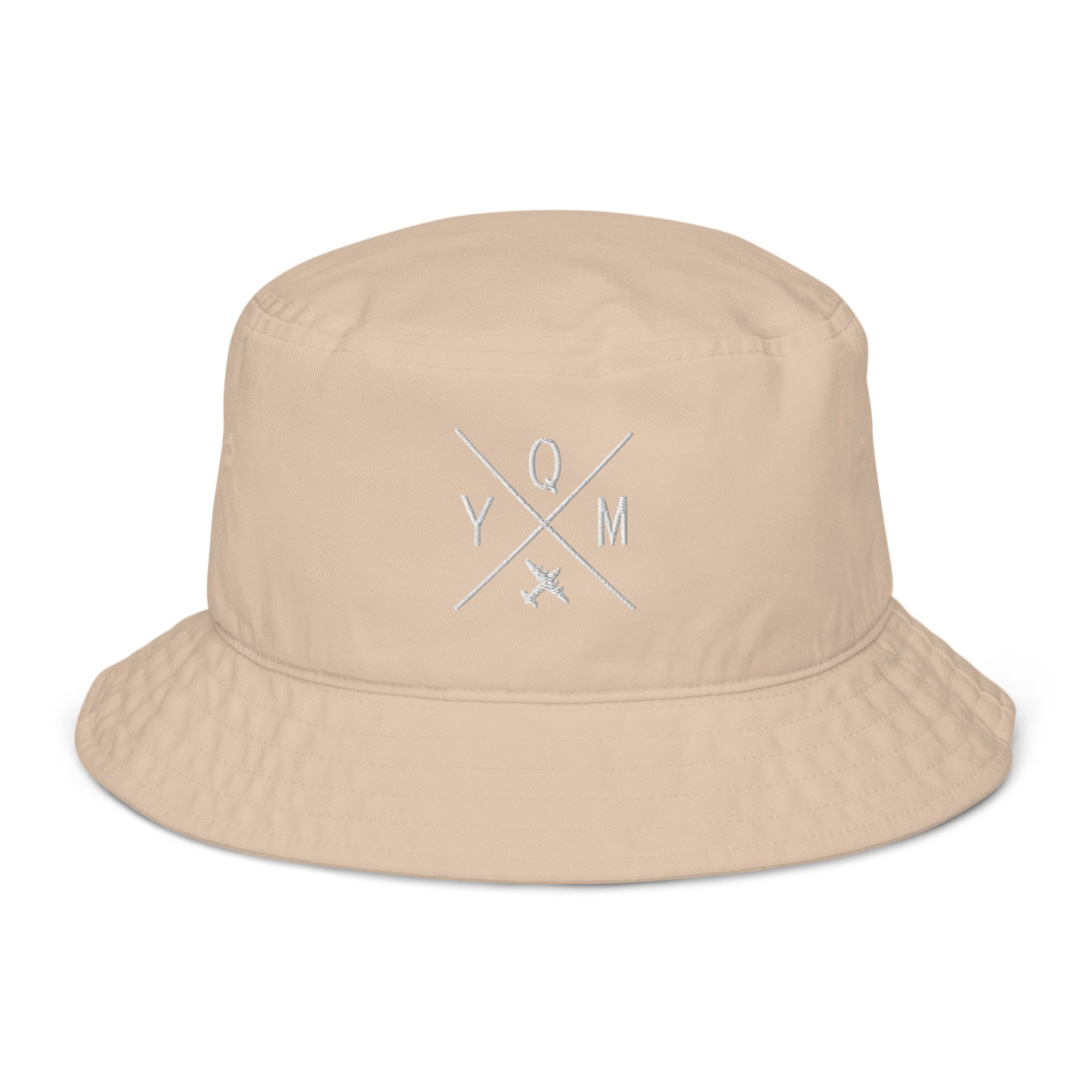 Crossed-X Organic Bucket Hat • YQM Moncton • YHM Designs - Image 08