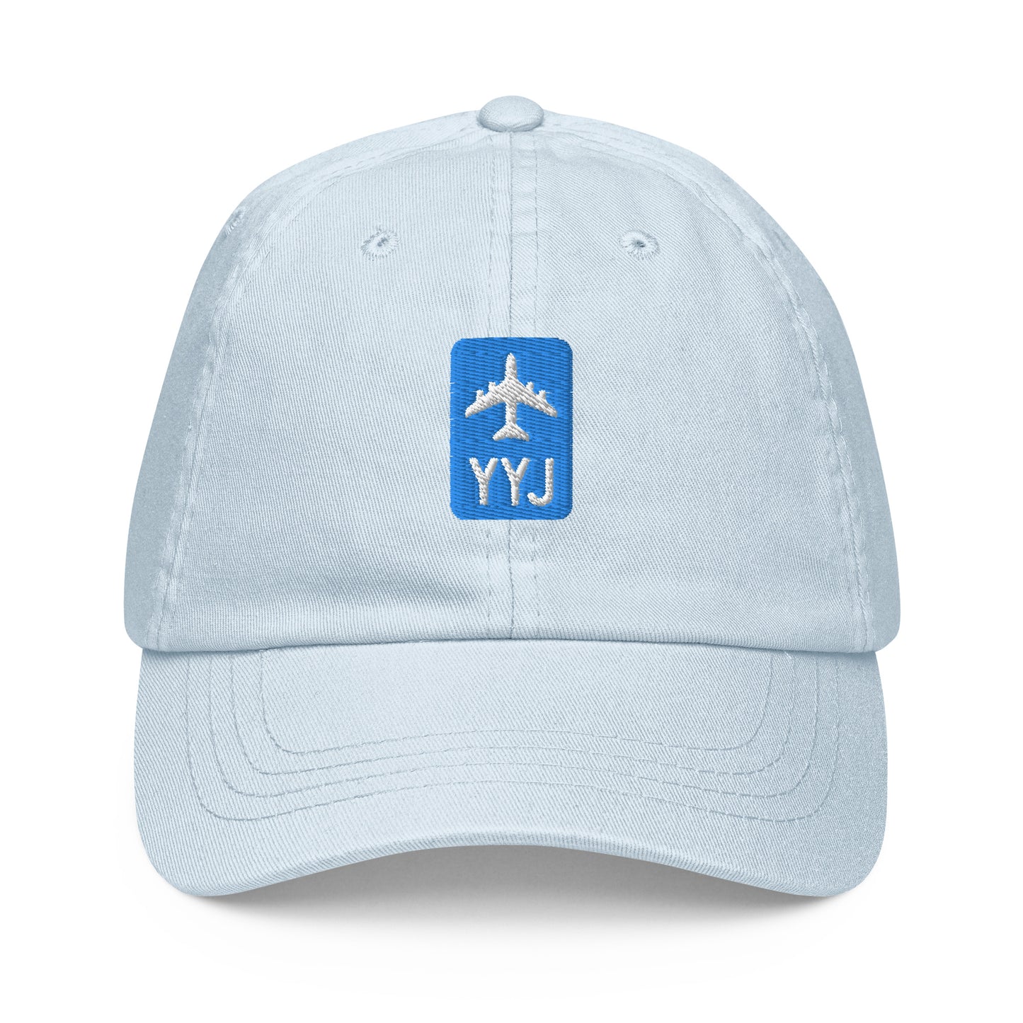 Jetliner Pastel Baseball Cap • Blue • YYJ Victoria • YHM Designs - Image 07