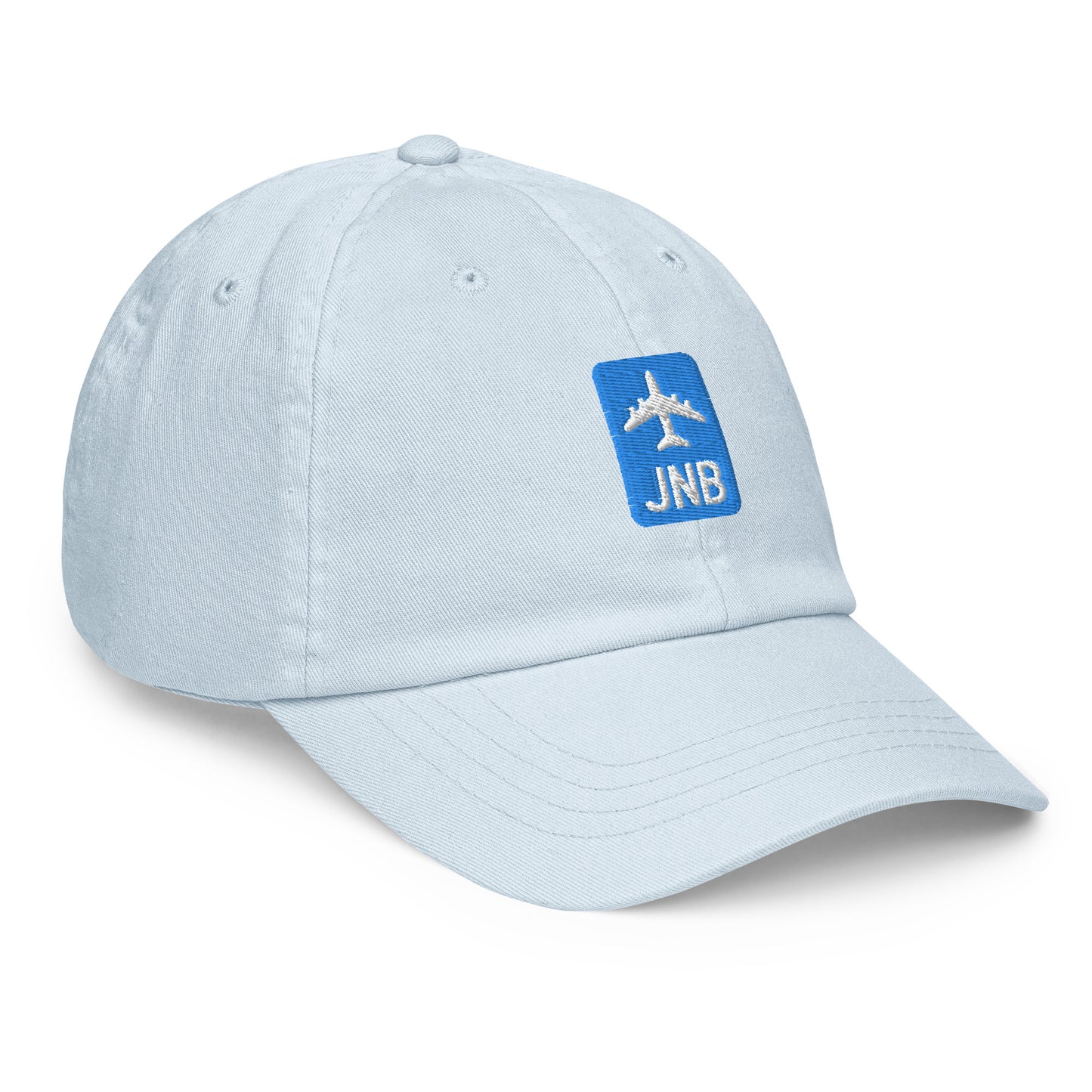Jetliner Pastel Baseball Cap • Blue • JNB Johannesburg Souvenir • YHM Designs - Image 11