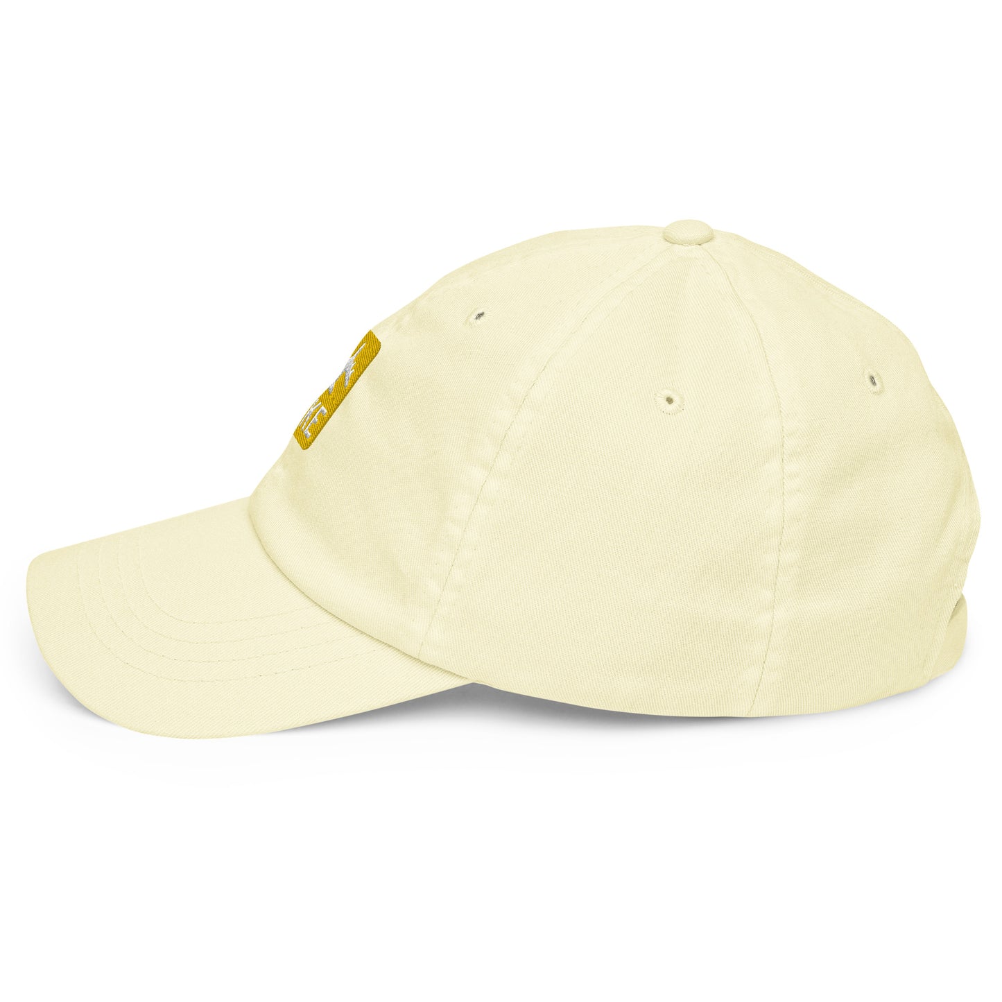 Jetliner Pastel Baseball Cap • Yellow • MKE Milwaukee Souvenir • YHM Designs - Image 09
