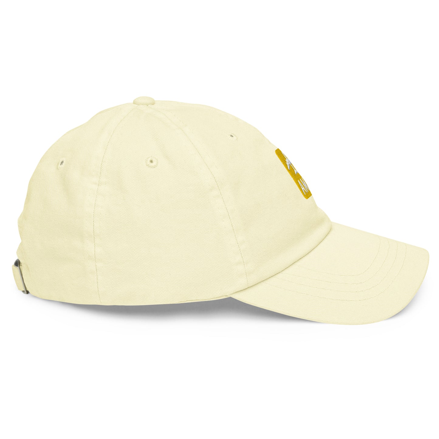 Jetliner Pastel Baseball Cap • Yellow • AMS Amsterdam • YHM Designs - Image 10