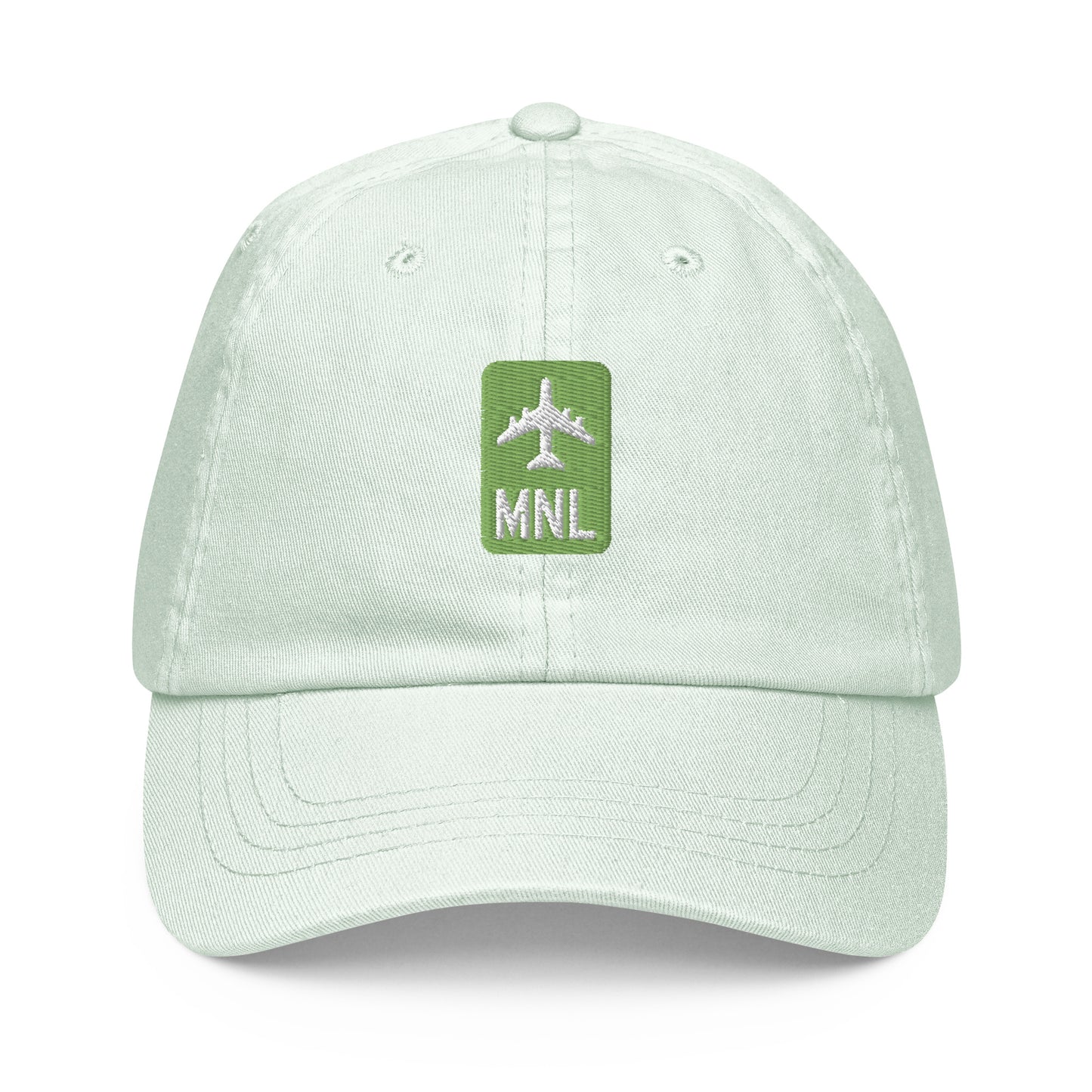 Jetliner Pastel Baseball Cap • Green • MNL Manila Souvenir • YHM Designs - Image 07
