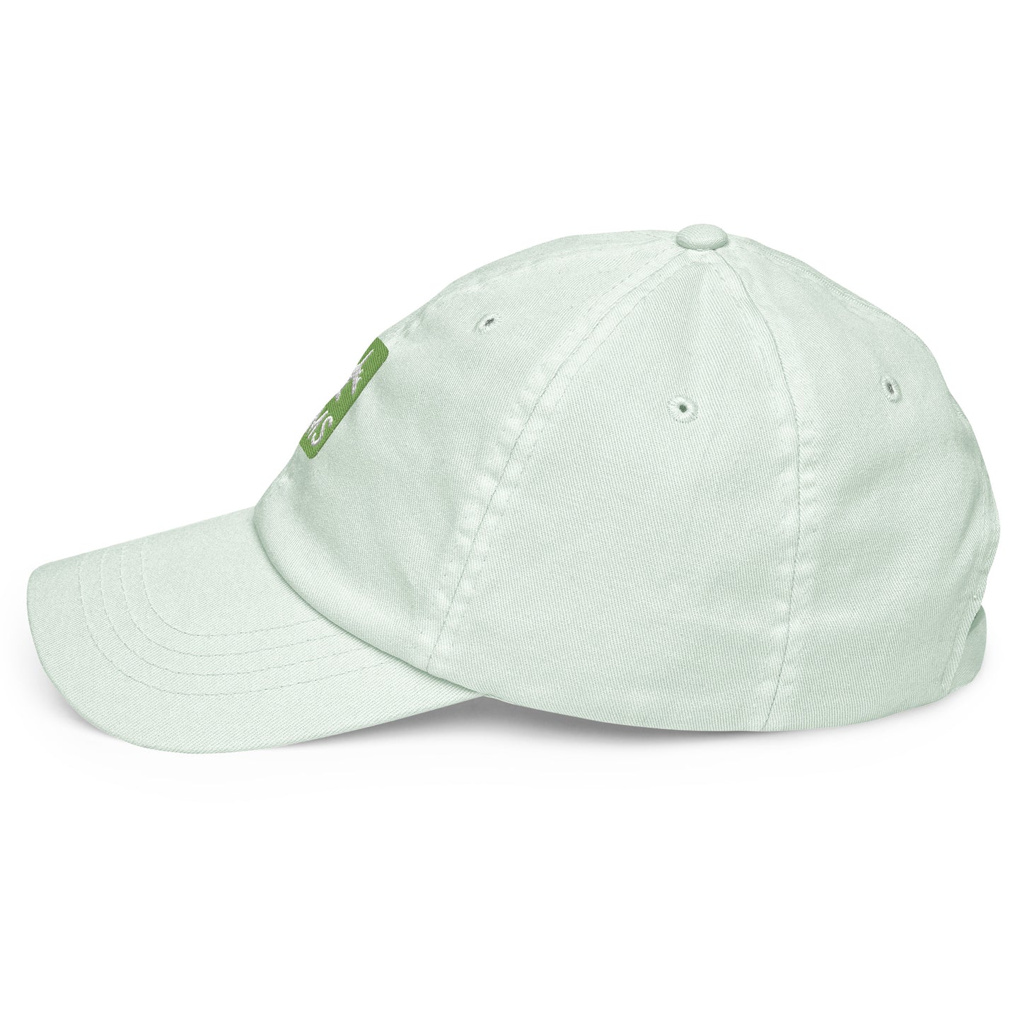 Jetliner Pastel Baseball Cap • Green • AMS Amsterdam • YHM Designs - Image 09