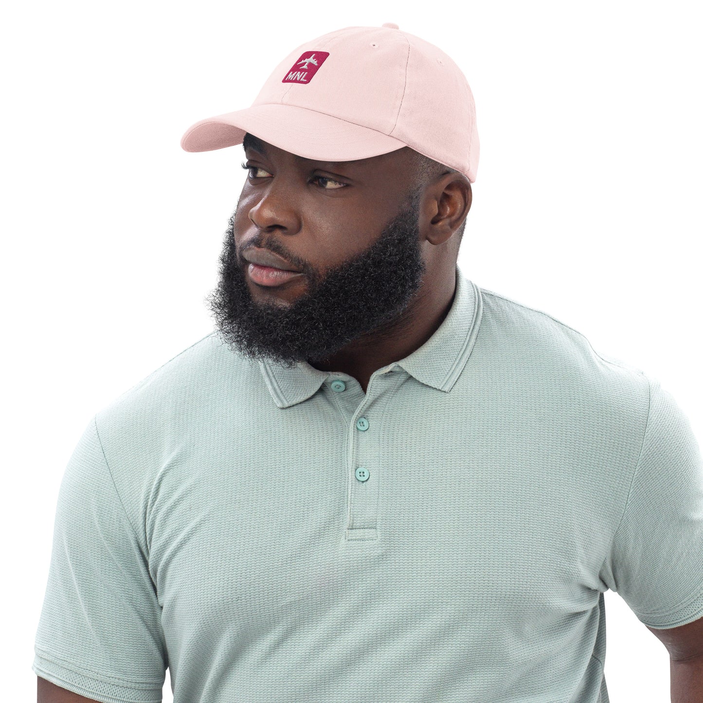 Jetliner Pastel Baseball Cap • Pink • MNL Manila Souvenir • YHM Designs - Image 03
