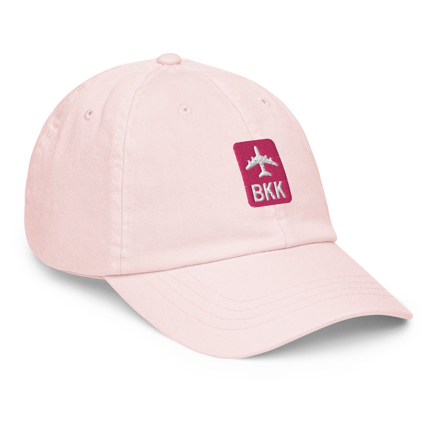 Jetliner Pastel Baseball Cap • Pink • BKK Bangkok Souvenir • YHM Designs - Image 11