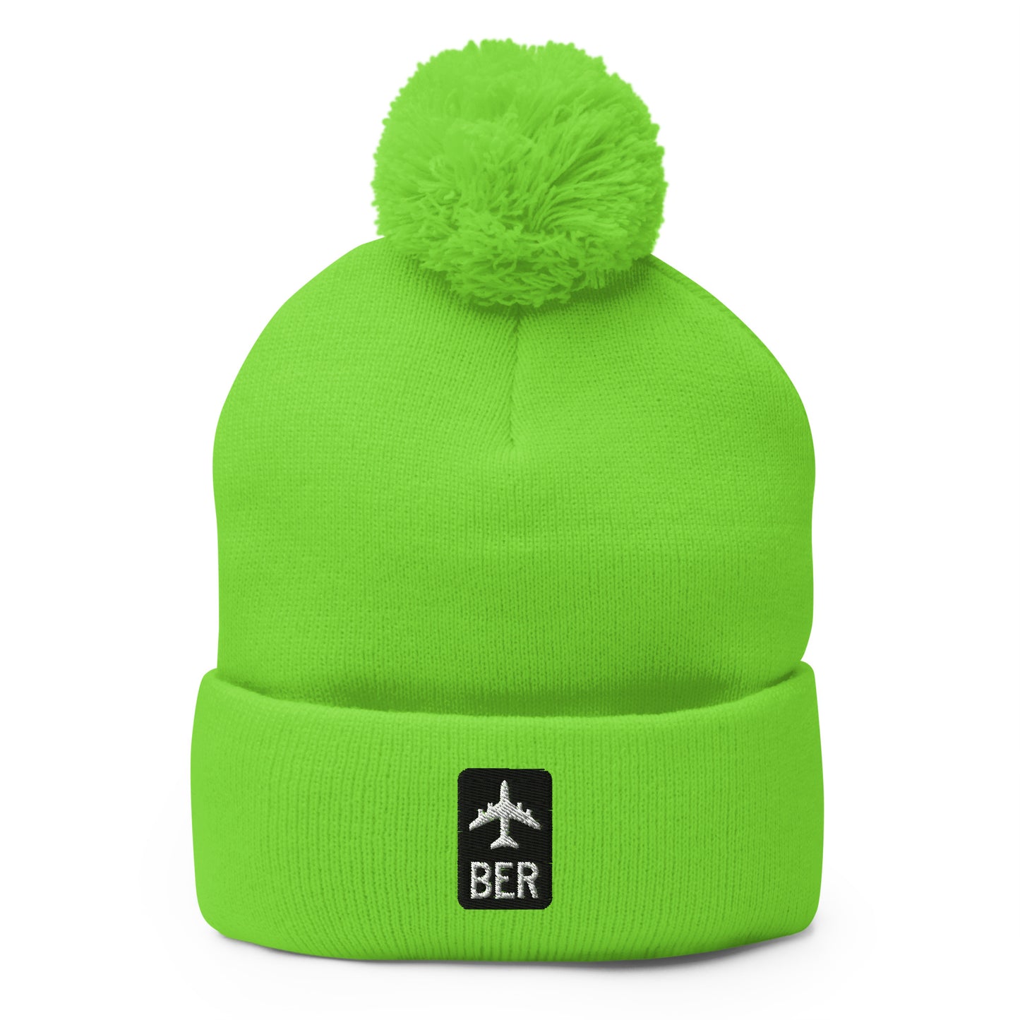 Jetliner Pom-Pom Beanie • Black/White • BER Berlin • YHM Designs - Image 14