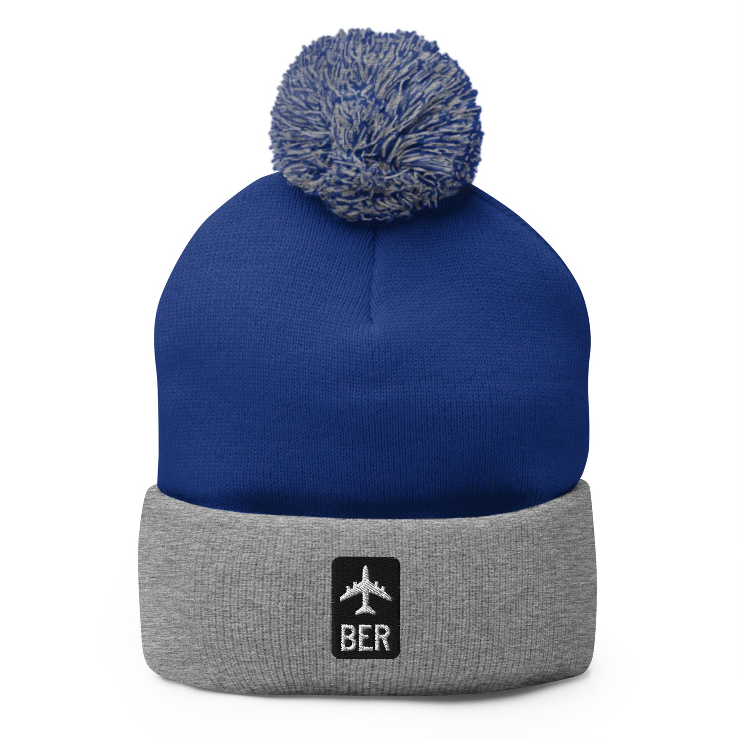 Jetliner Pom-Pom Beanie • Black/White • BER Berlin • YHM Designs - Image 08