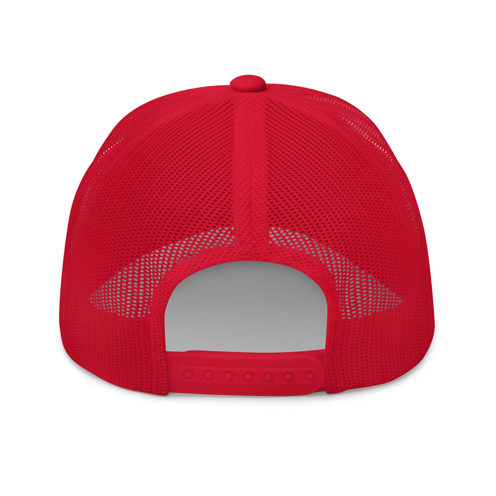 Maple Leaf Trucker Hat - Red/White • YQB Quebec City • YHM Designs - Image 24