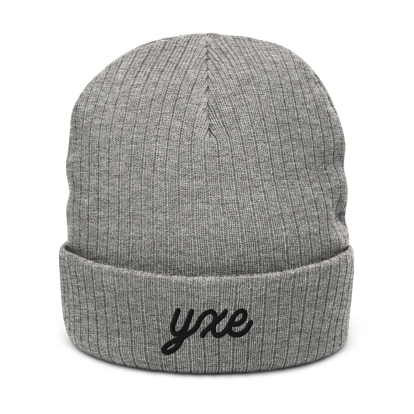 YXE Saskatoon Saskatchewan Recycled Cuffed Beanie