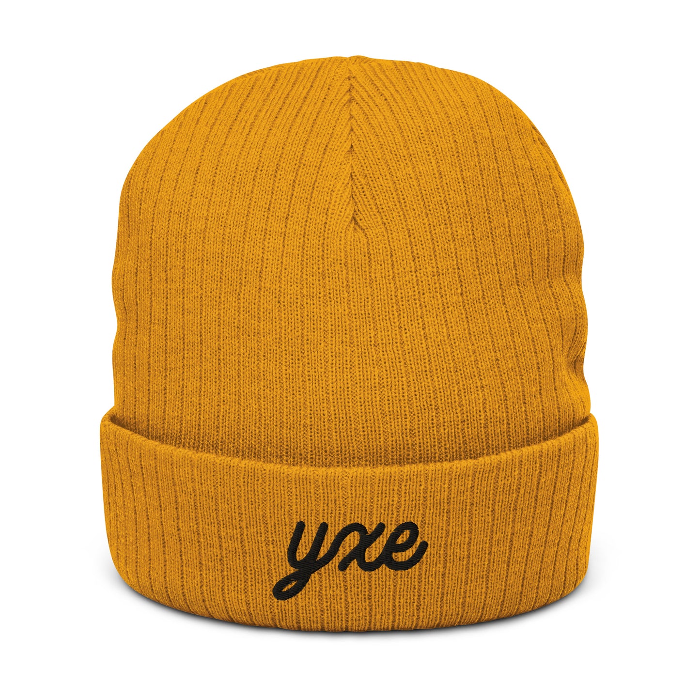 YXE Saskatoon Saskatchewan Recycled Cuffed Beanie