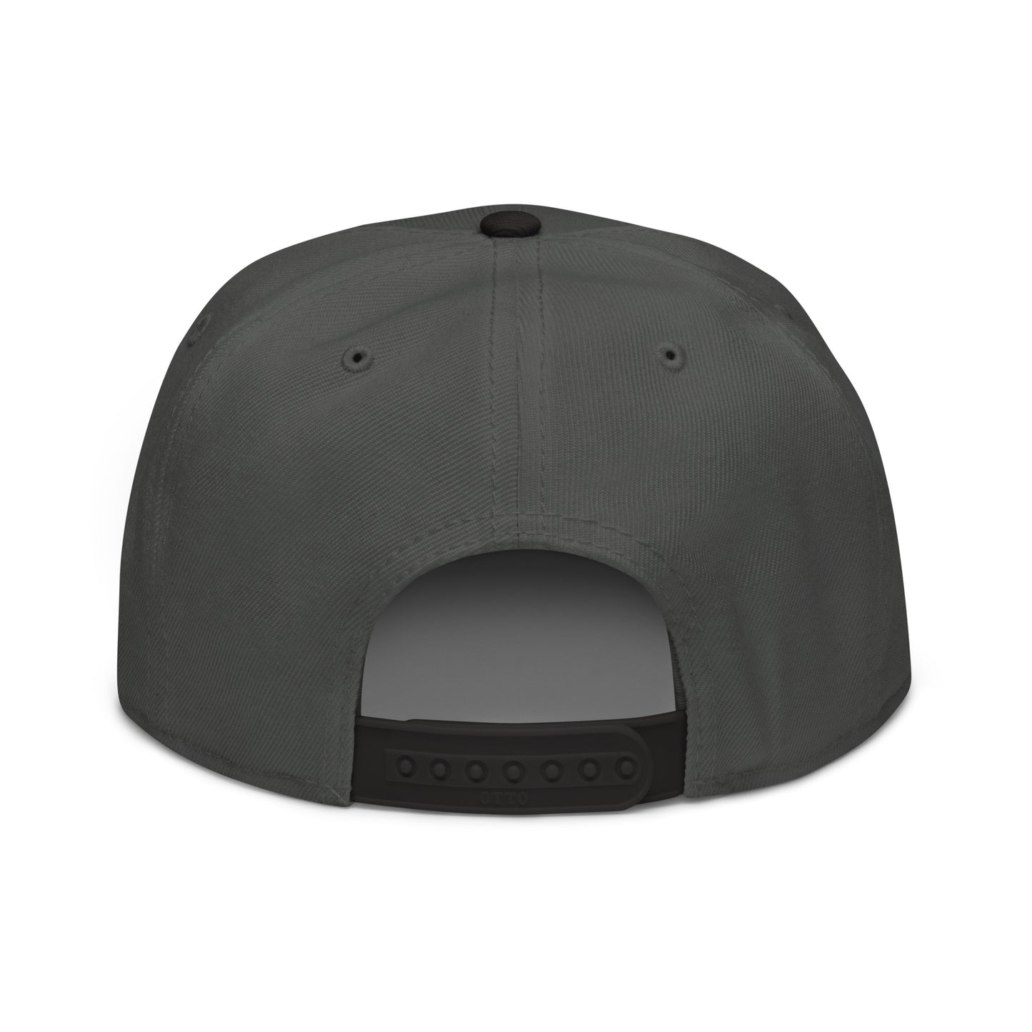 College-Style Wool-Blend Snapback Hat • Black • YEG Edmonton • YHM Designs - Image 12