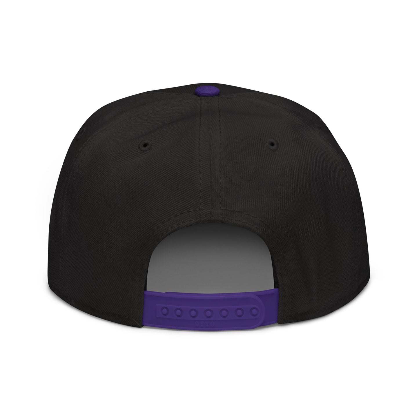 College-Style Wool-Blend Snapback Hat • Purple • YKA Kamloops • YHM Designs - Image 08