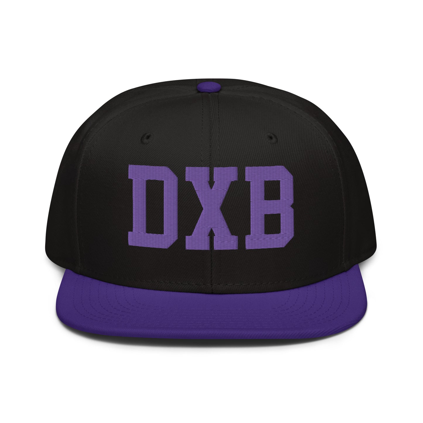 College-Style Wool-Blend Snapback Hat • Purple • DXB Dubai • YHM Designs - Image 07