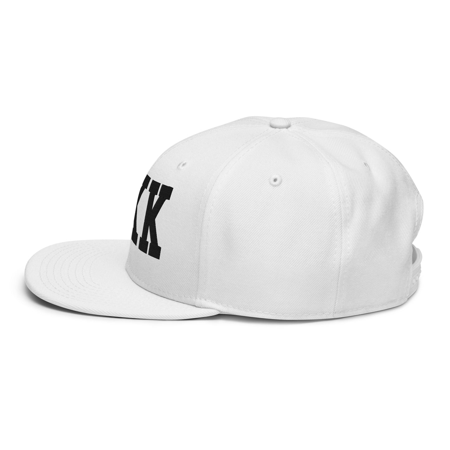 College-Style Wool-Blend Snapback Hat • Black • BKK Bangkok • YHM Designs - Image 29