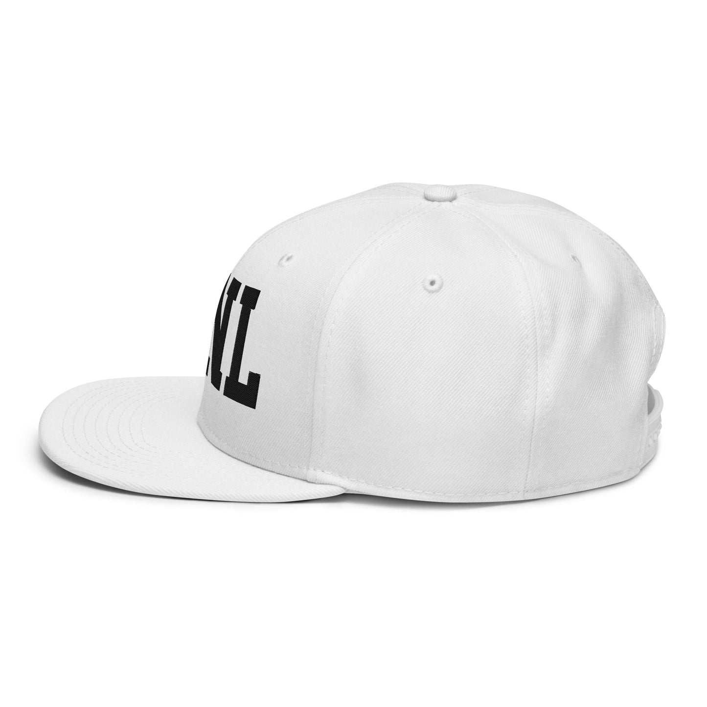 College-Style Wool-Blend Snapback Hat • Black • MNL Manila • YHM Designs - Image 29