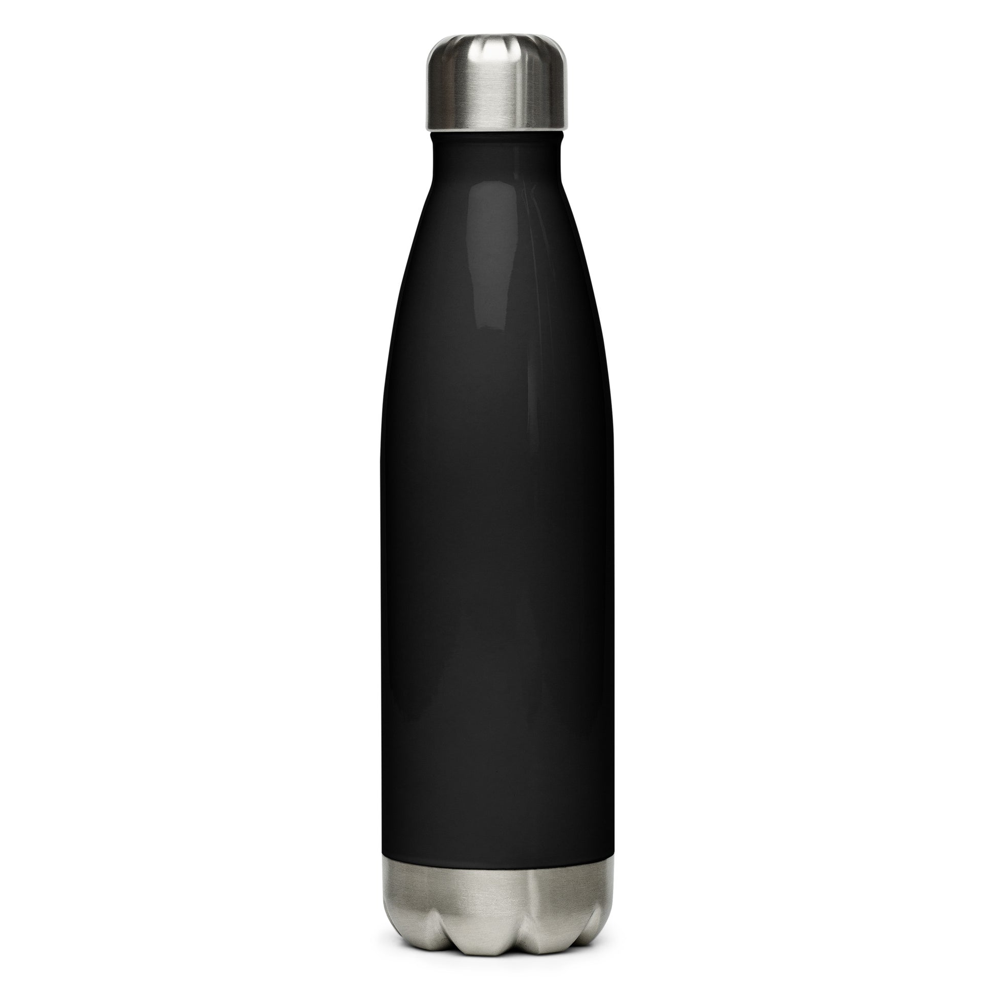 Unique Travel Gift Water Bottle - White Oval • AKL Auckland • YHM Designs - Image 07