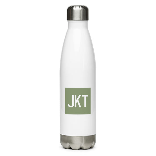 Aviation Gift Water Bottle - Camo Green • JKT Jakarta • YHM Designs - Image 01