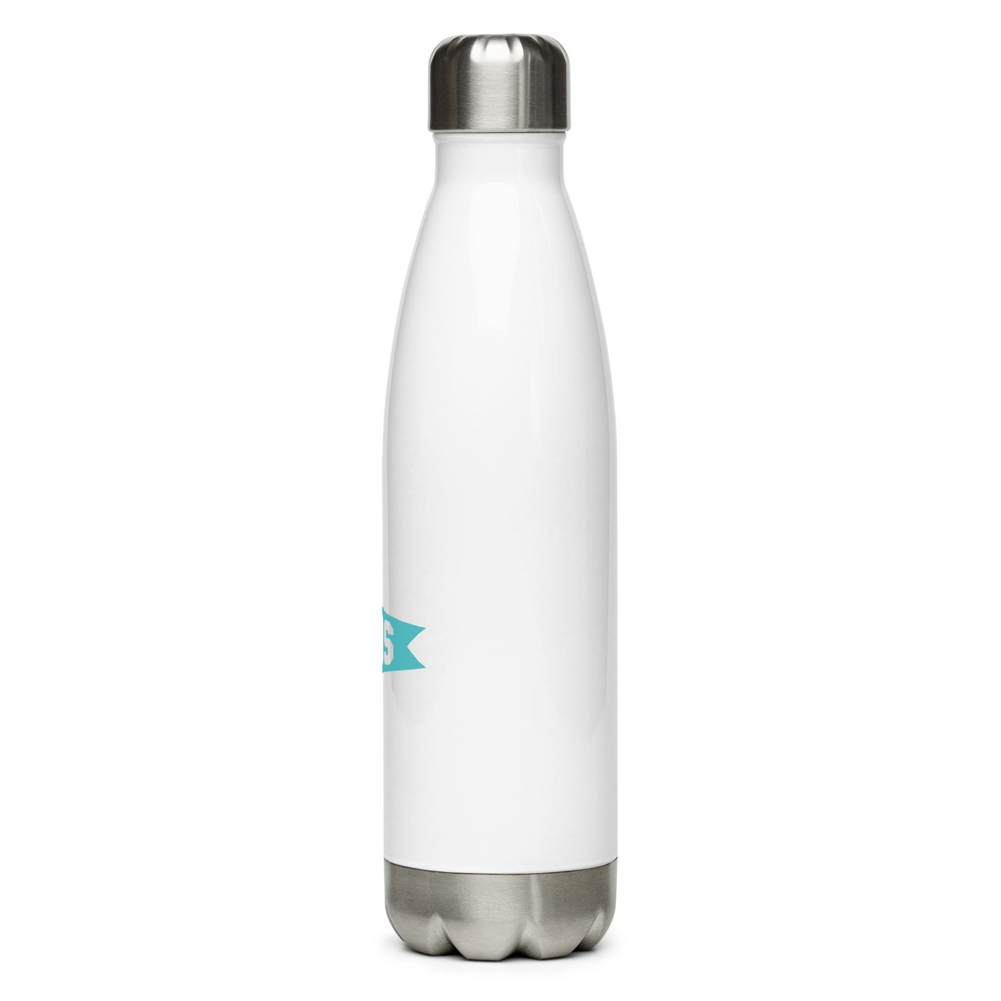 Cool Travel Gift Water Bottle - Viking Blue • BOS Boston • YHM Designs - Image 07